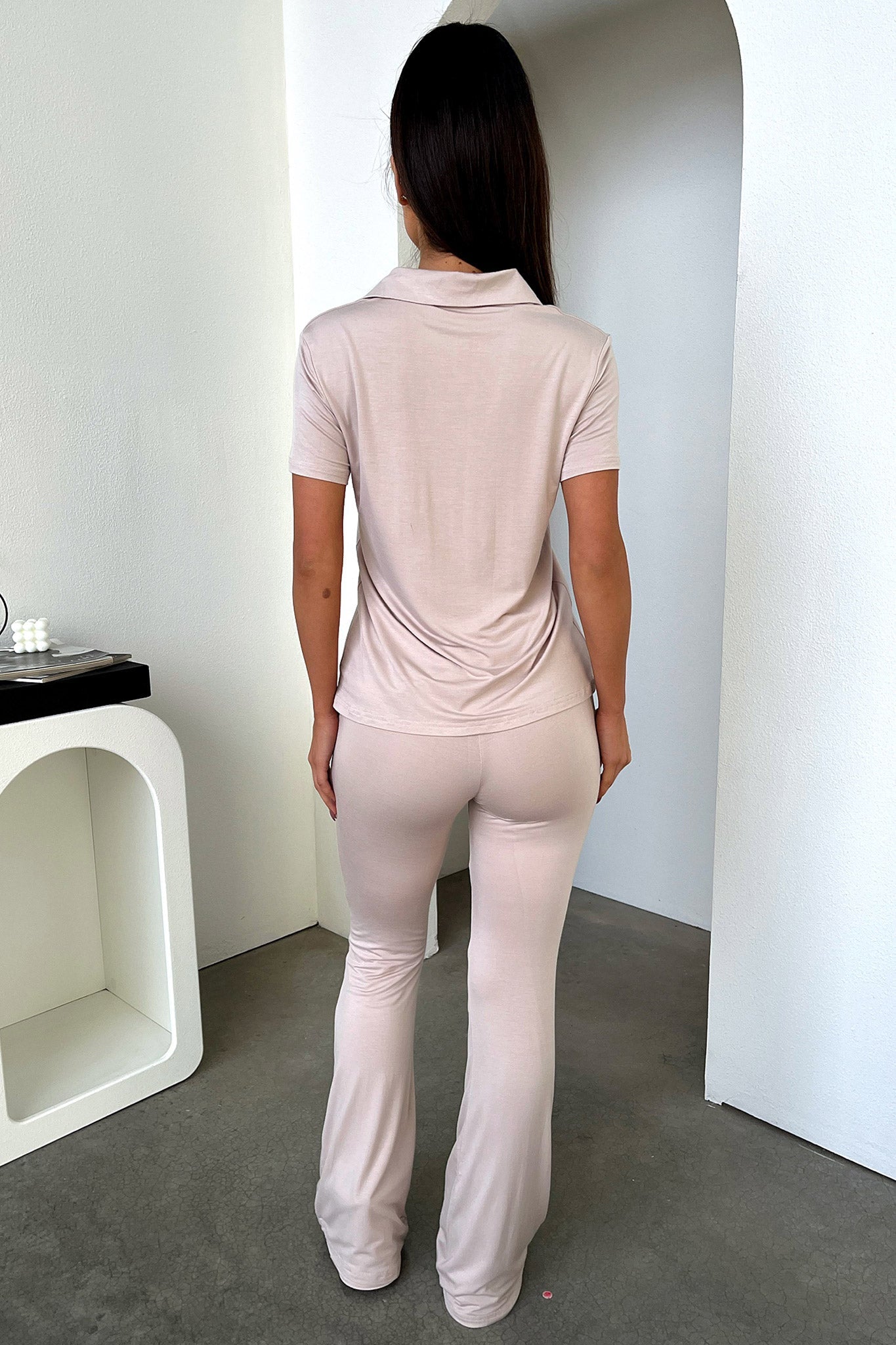 Rayne Pants - Beige-Coutiqo