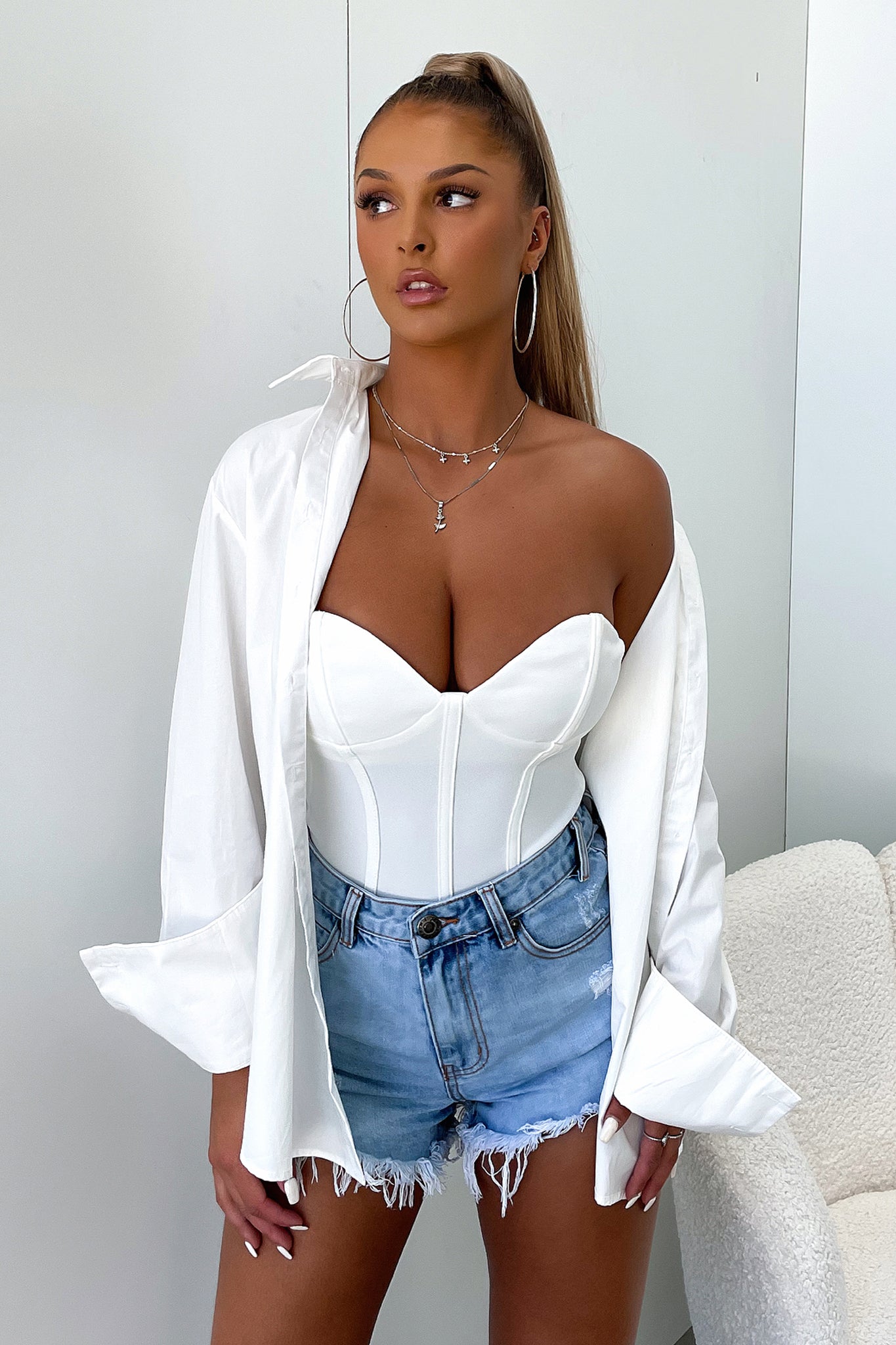 Remedy Shirt - White-Coutiqo