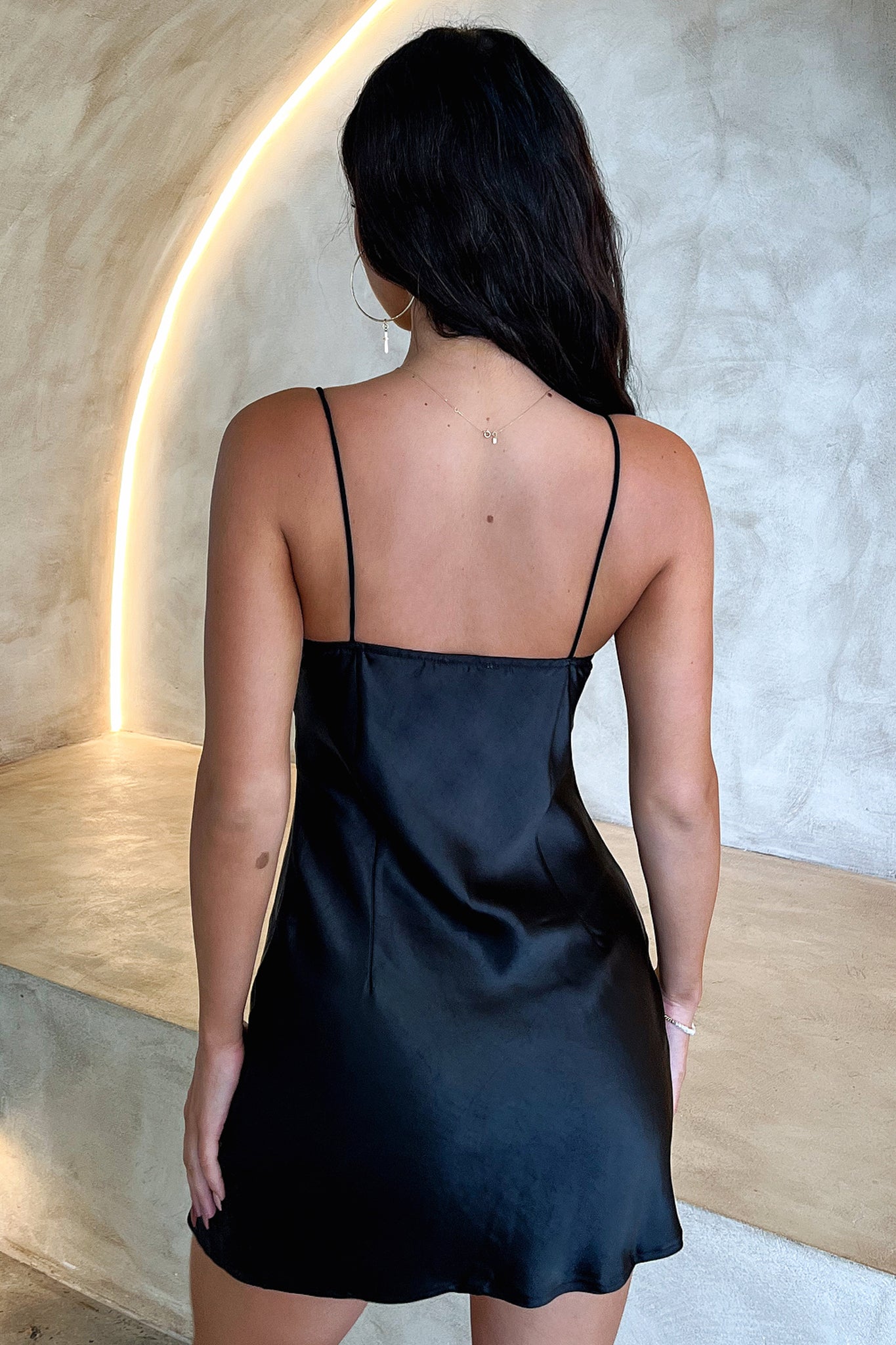 Rhea Dress - Black-Coutiqo