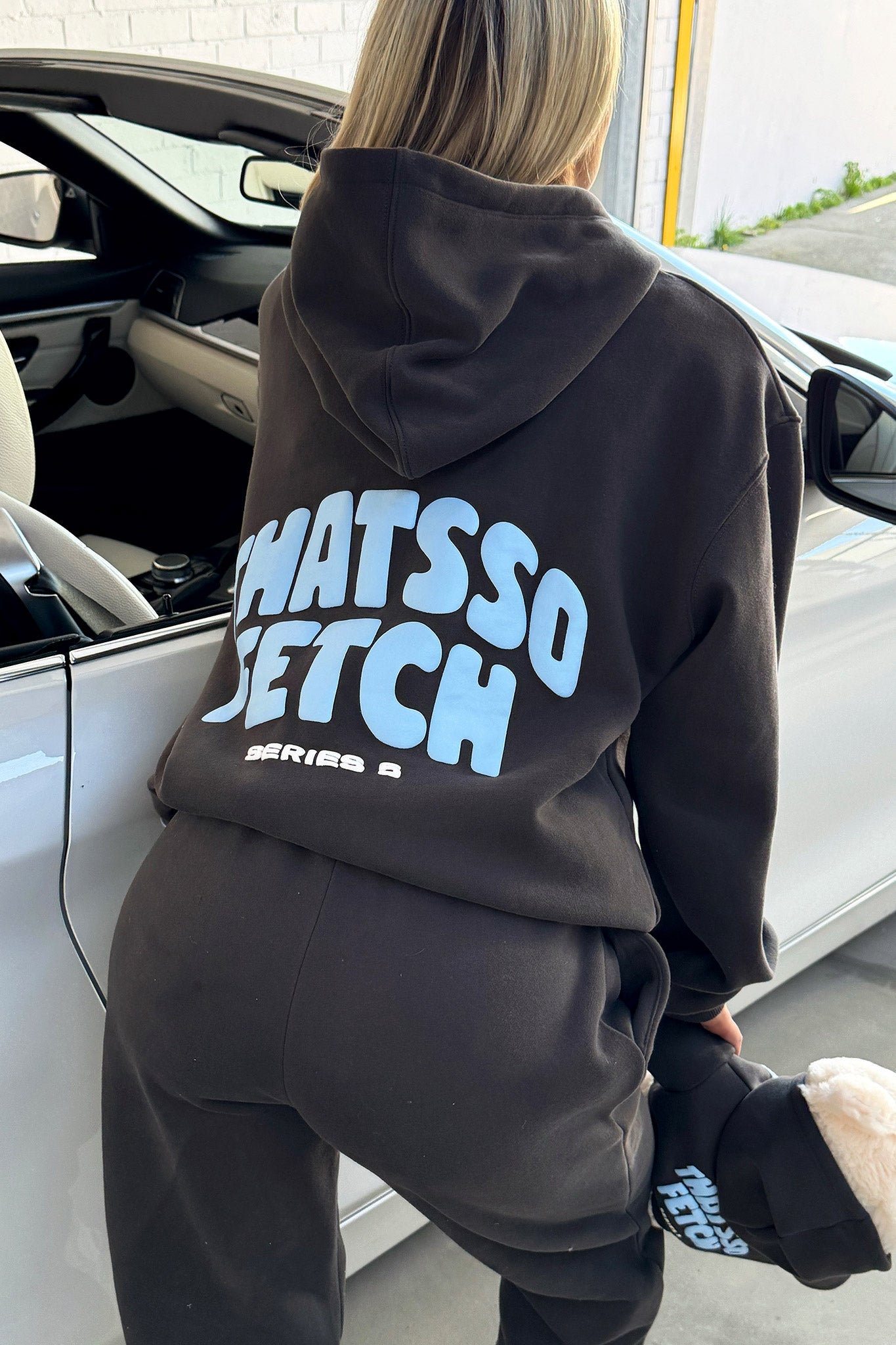 Series 5 Sweatpants - Charcoal/Blue-Coutiqo