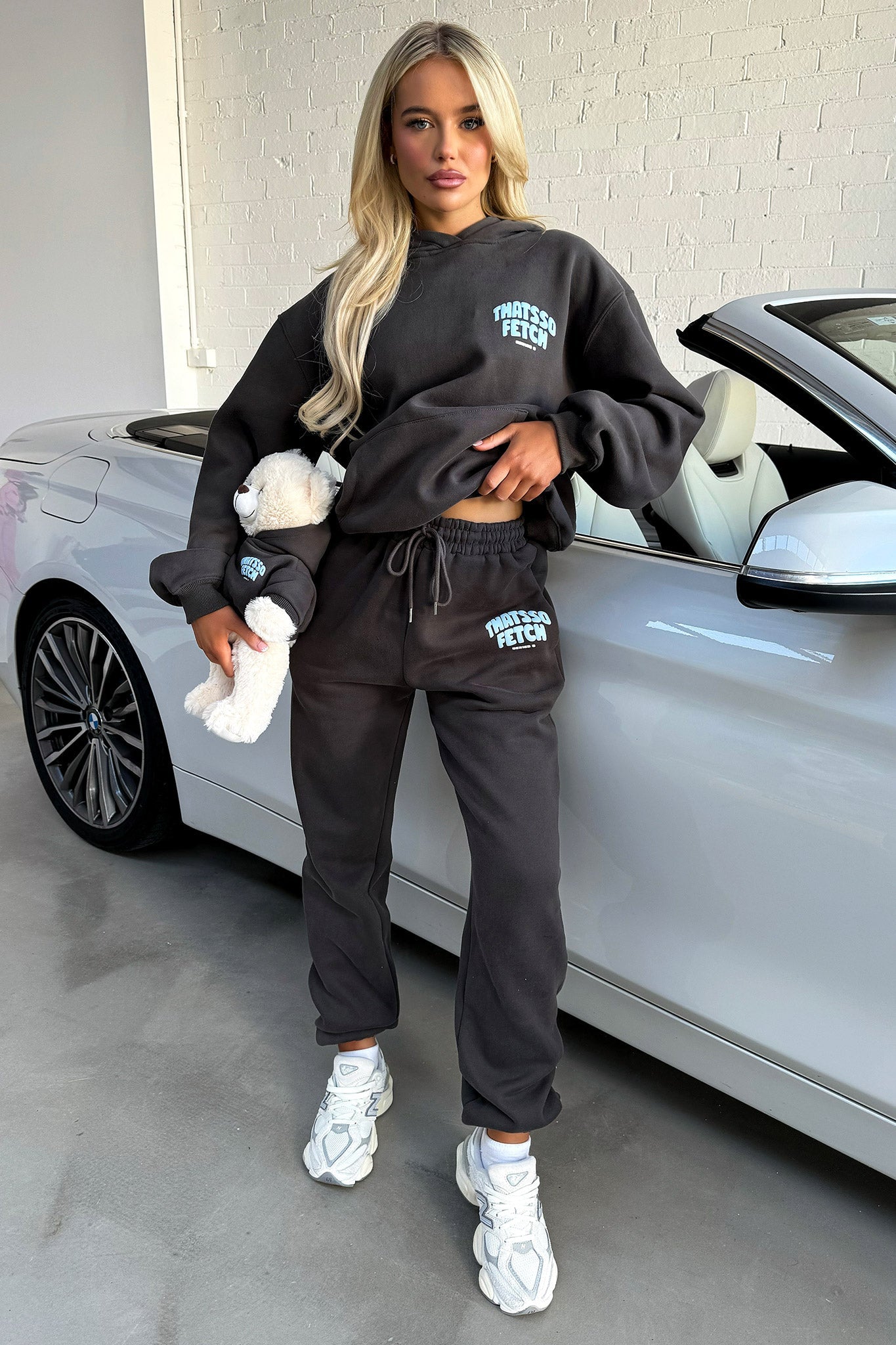 Series 5 Sweatpants - Charcoal/Blue-Coutiqo