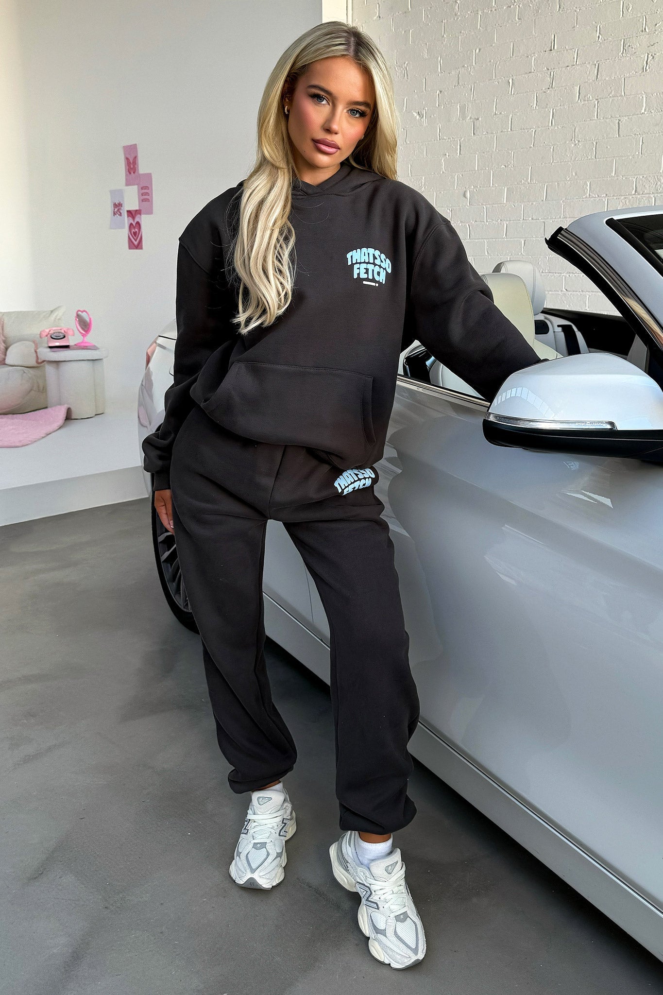 Series 5 Sweatpants - Charcoal/Blue-Coutiqo