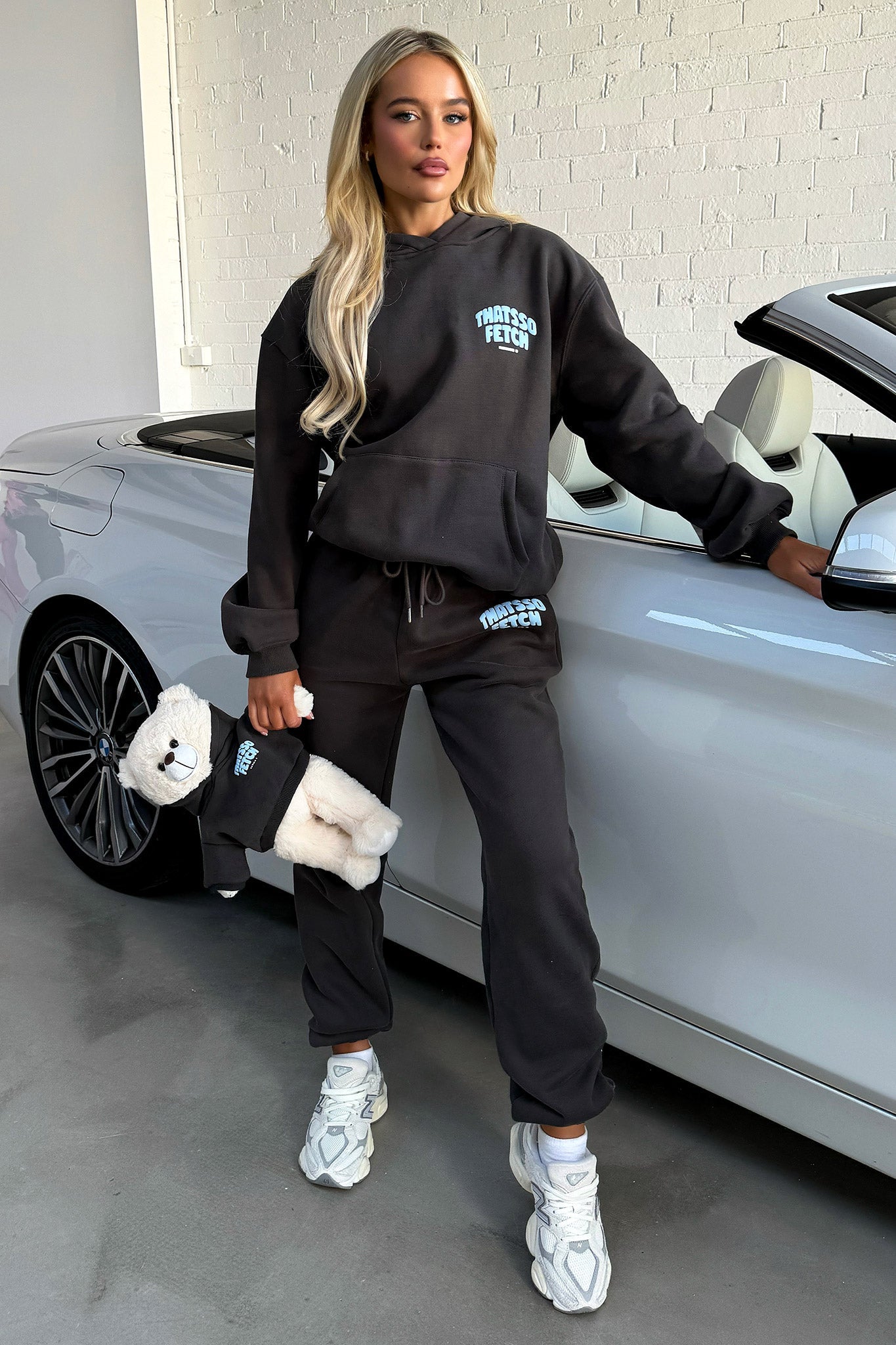 Series 5 Sweatpants - Charcoal/Blue-Coutiqo