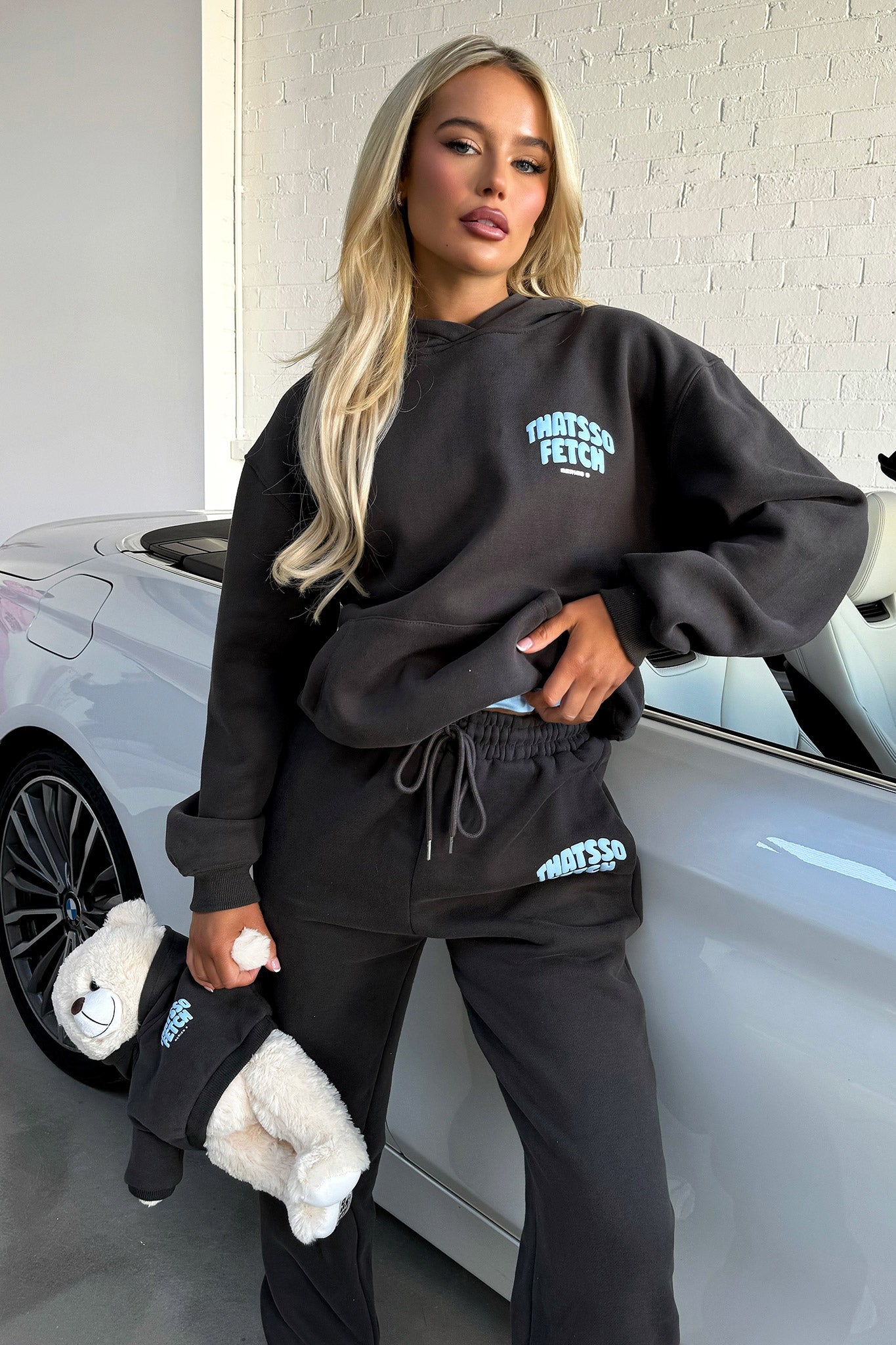 Series 5 Sweatpants - Charcoal/Blue-Coutiqo