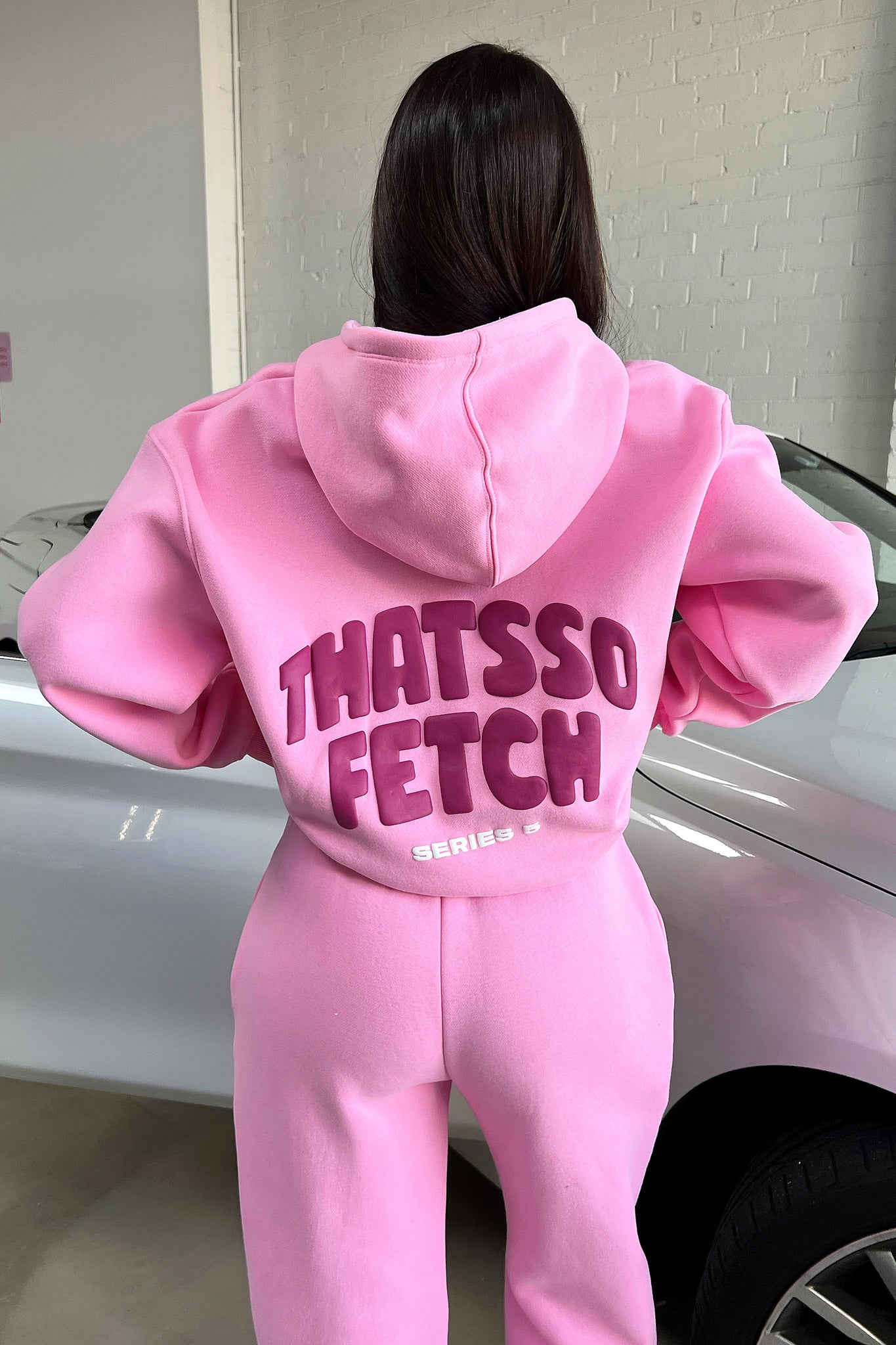 Series 5 Hoodie - Pink/Burgundy-Coutiqo