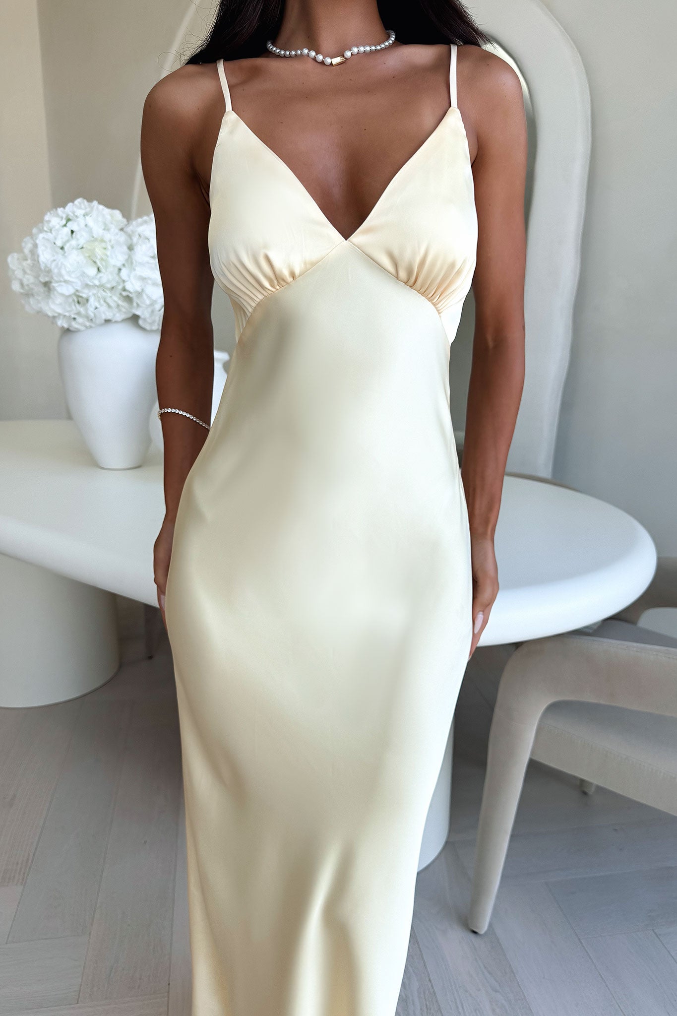 Sabilla Maxi Dress - Yelllow-Coutiqo