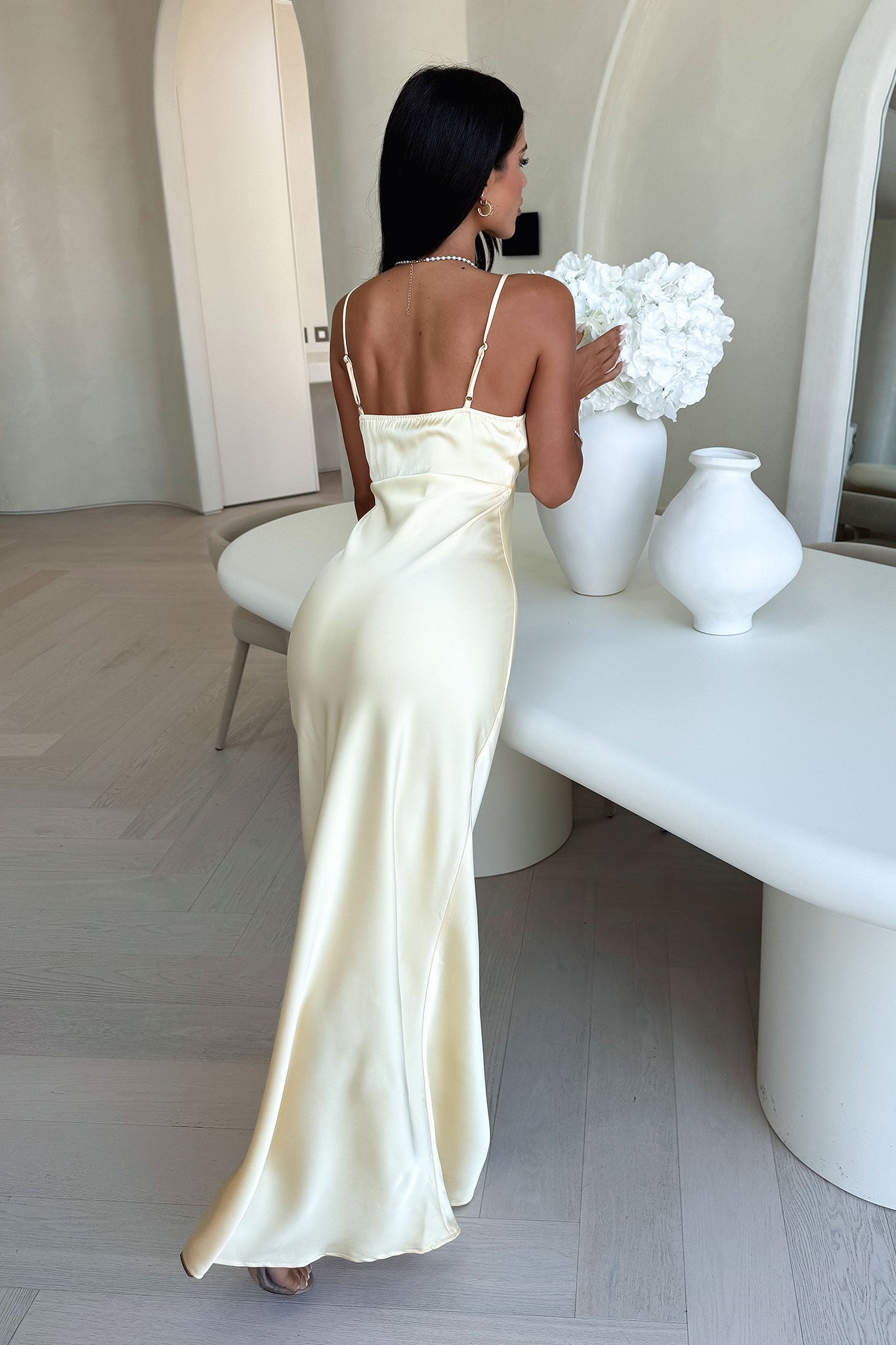 Sabilla Maxi Dress - Yelllow-Coutiqo