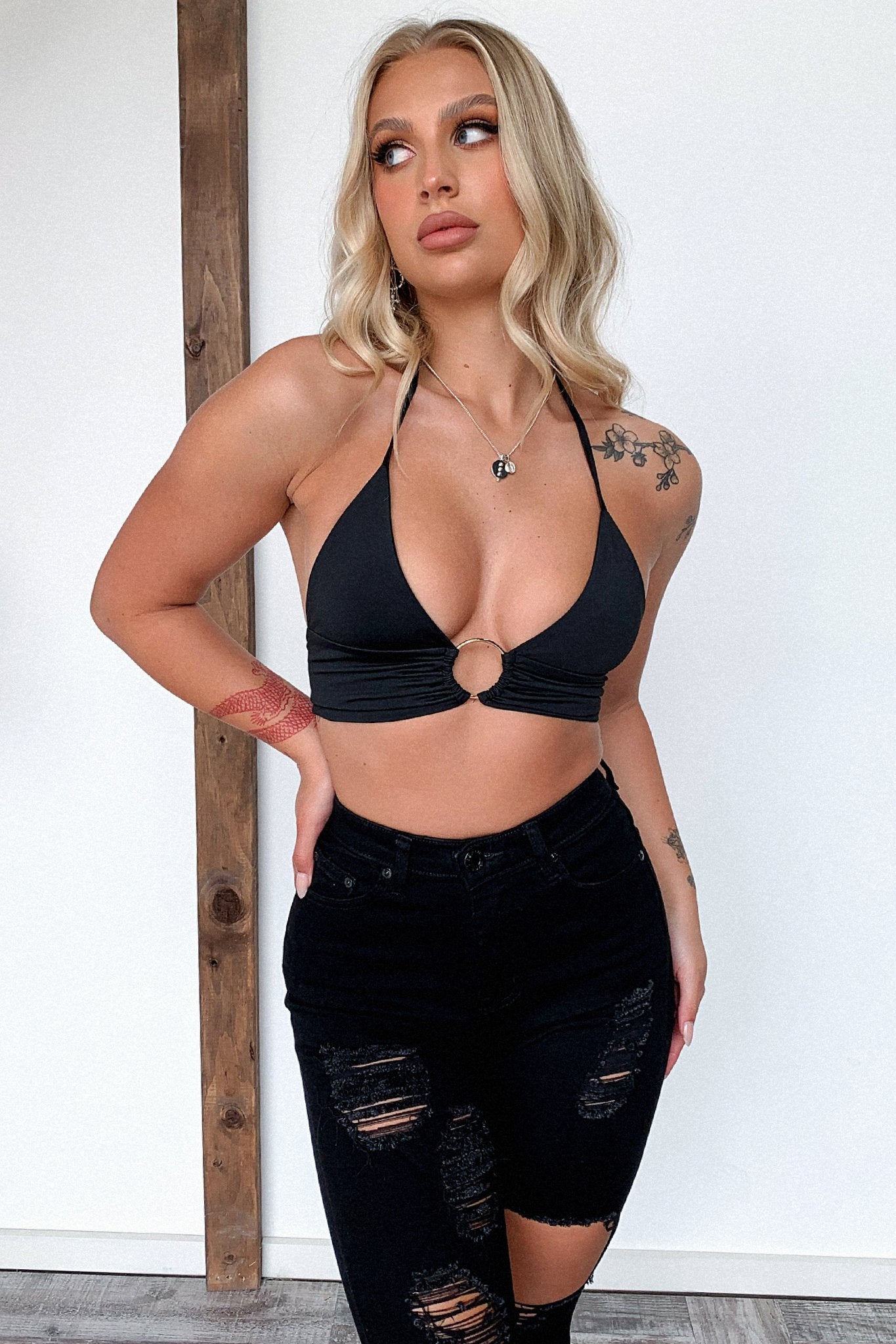 Samantha Jeans - Black-Coutiqo