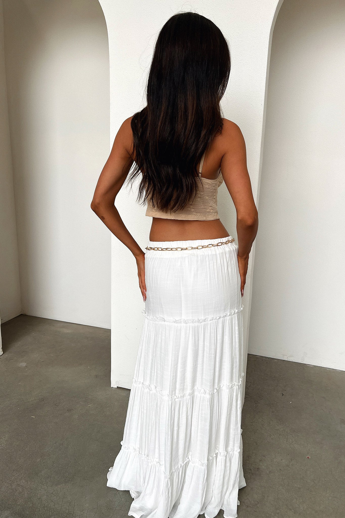 Samiha Top - Beige-Coutiqo