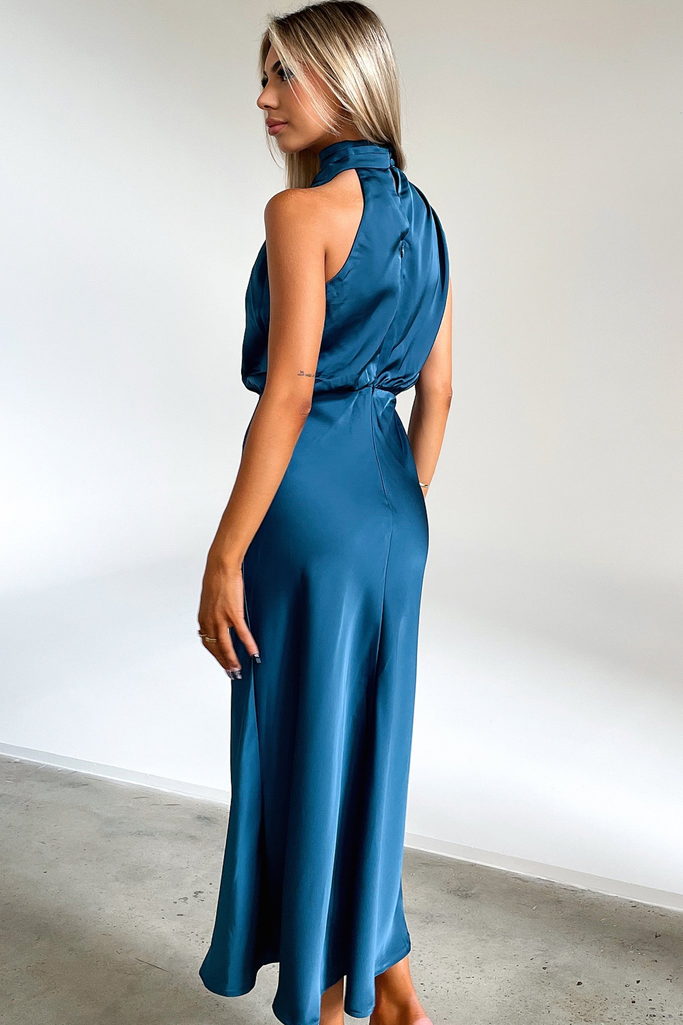 Santorini Maxi Dress - Emerald-Coutiqo