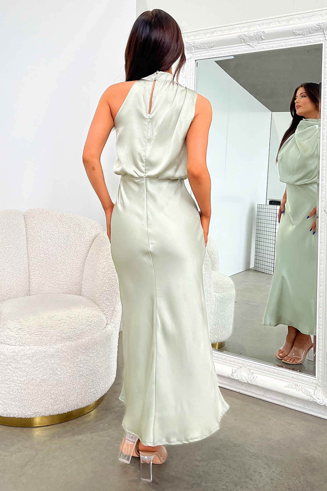 Santorini Maxi Dress - Sage-Coutiqo