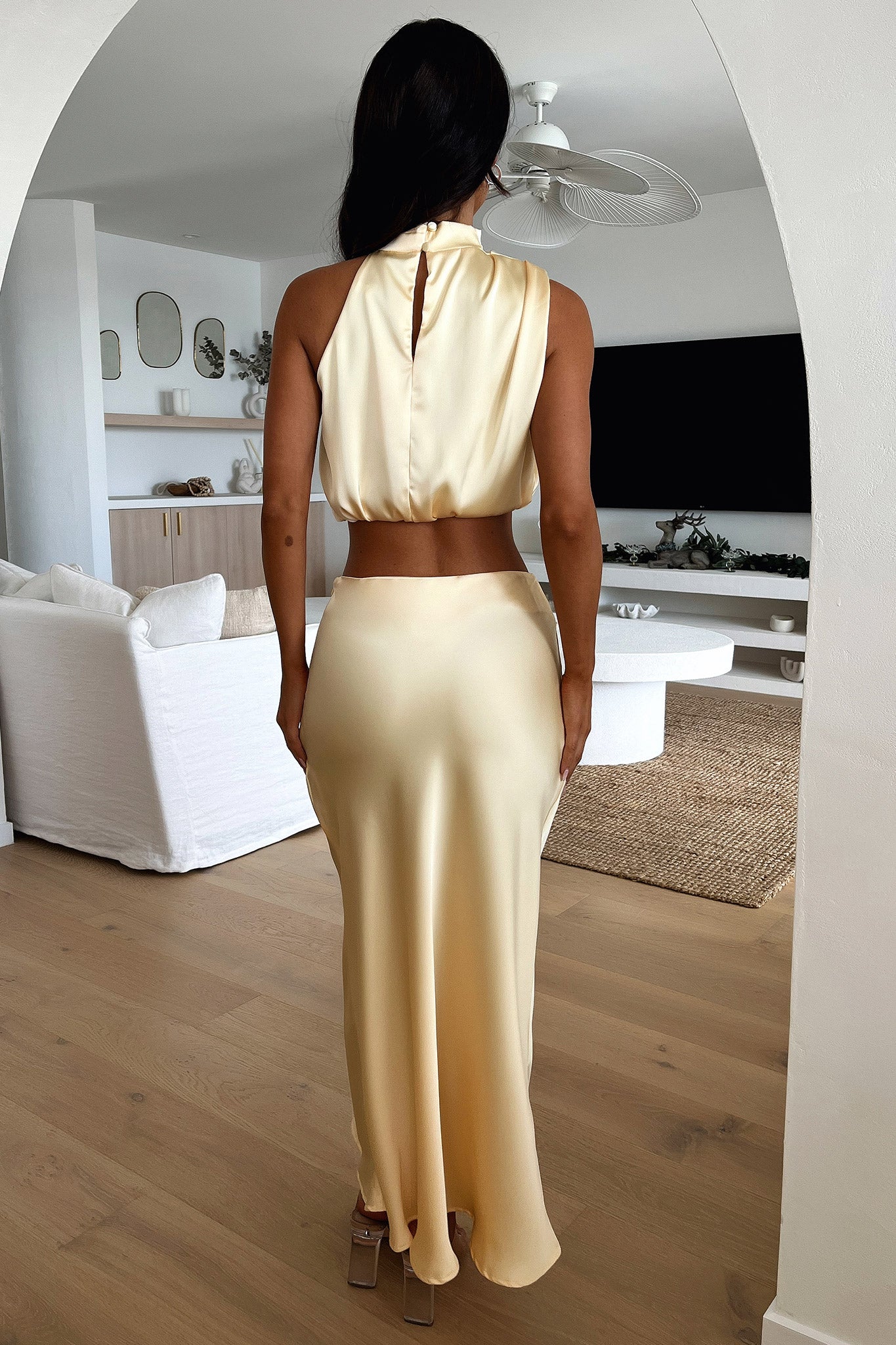 Santorini Top - Baby Yellow-Coutiqo