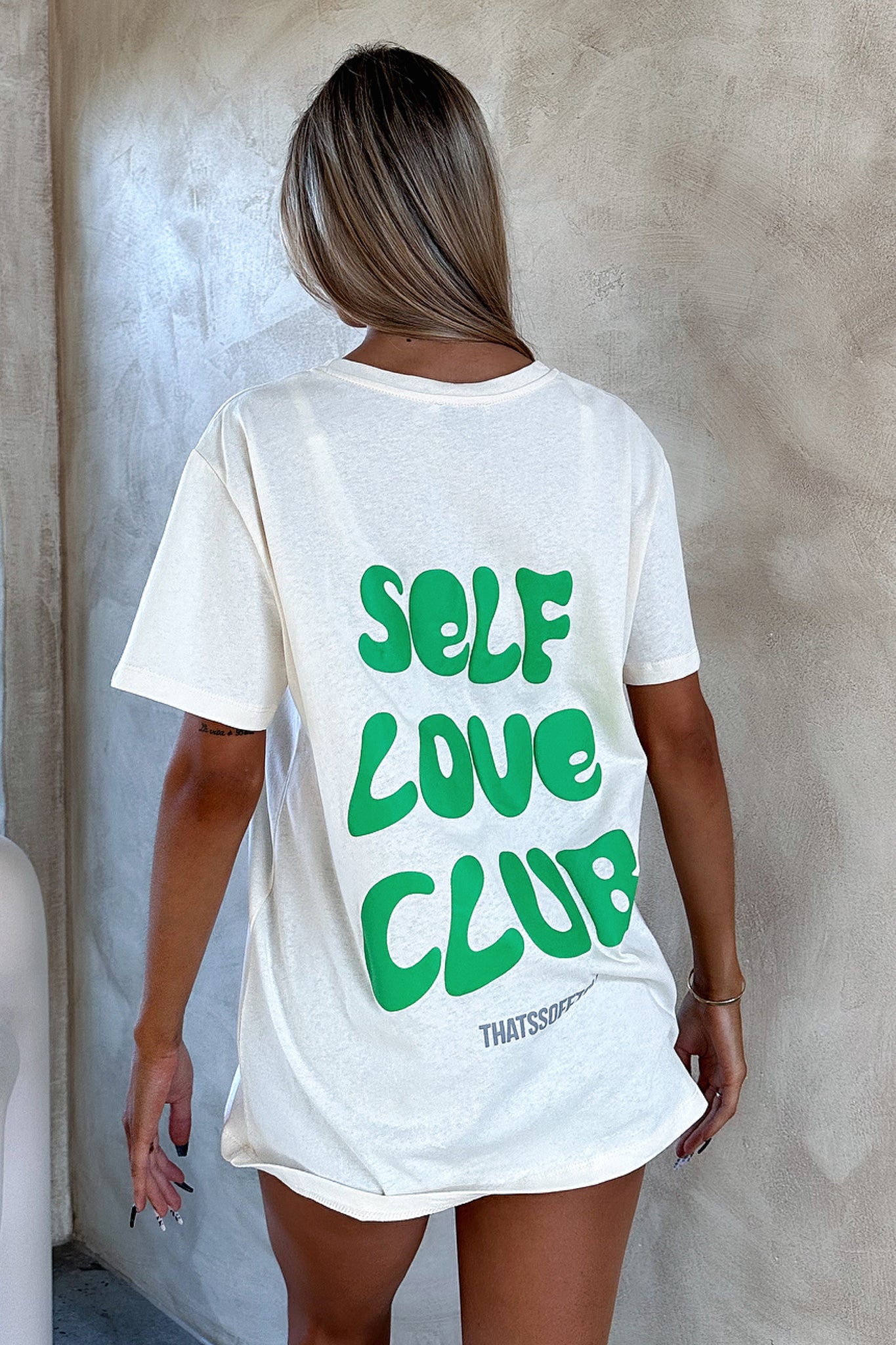 Self Love Tee - Yellow-Coutiqo