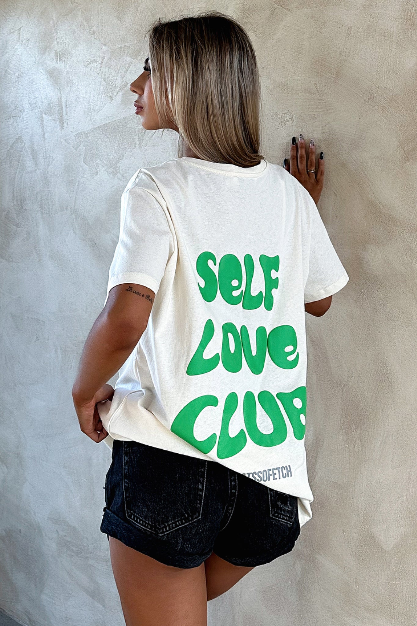 Self Love Tee - Yellow-Coutiqo
