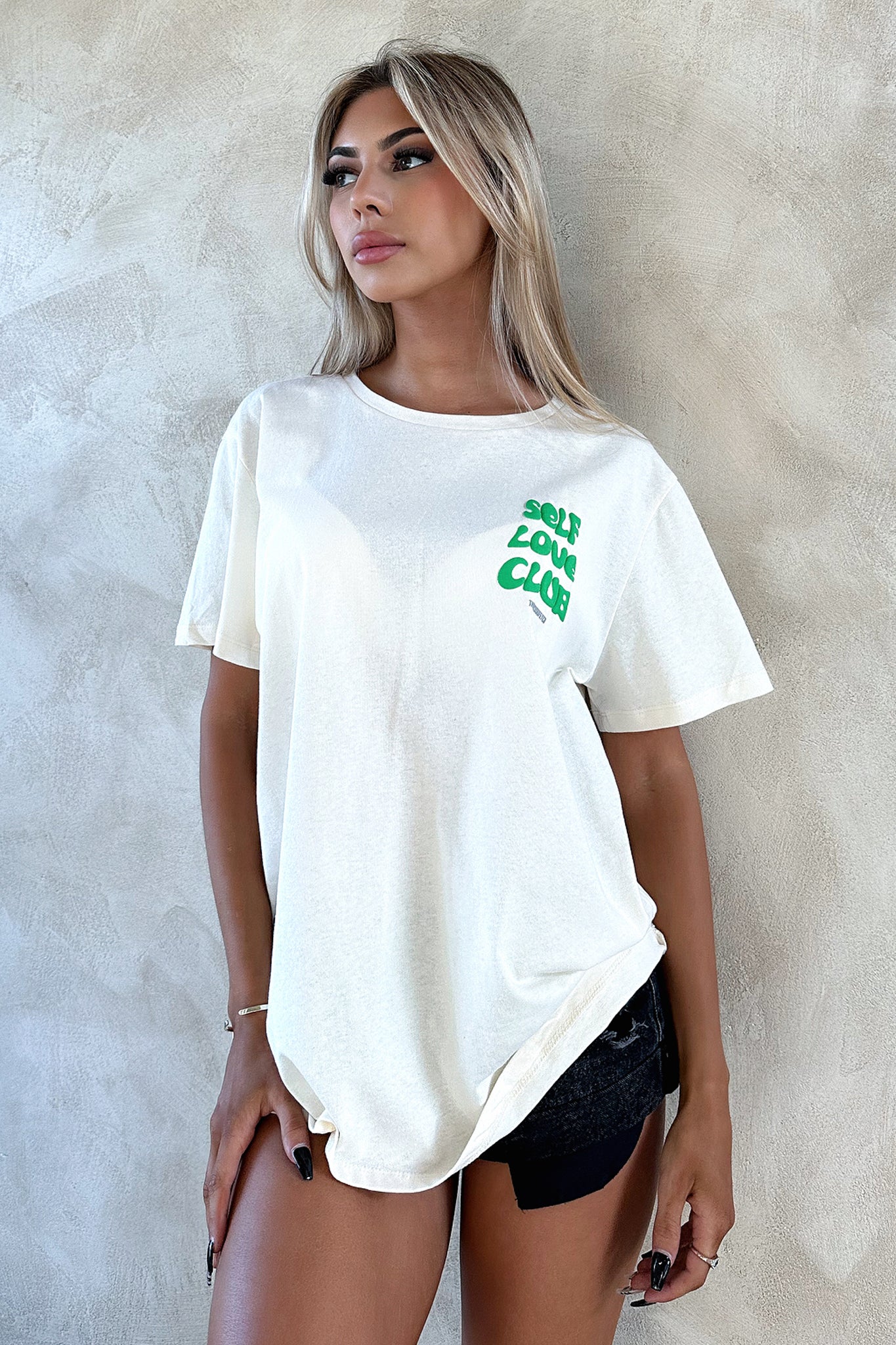 Self Love Tee - Yellow-Coutiqo