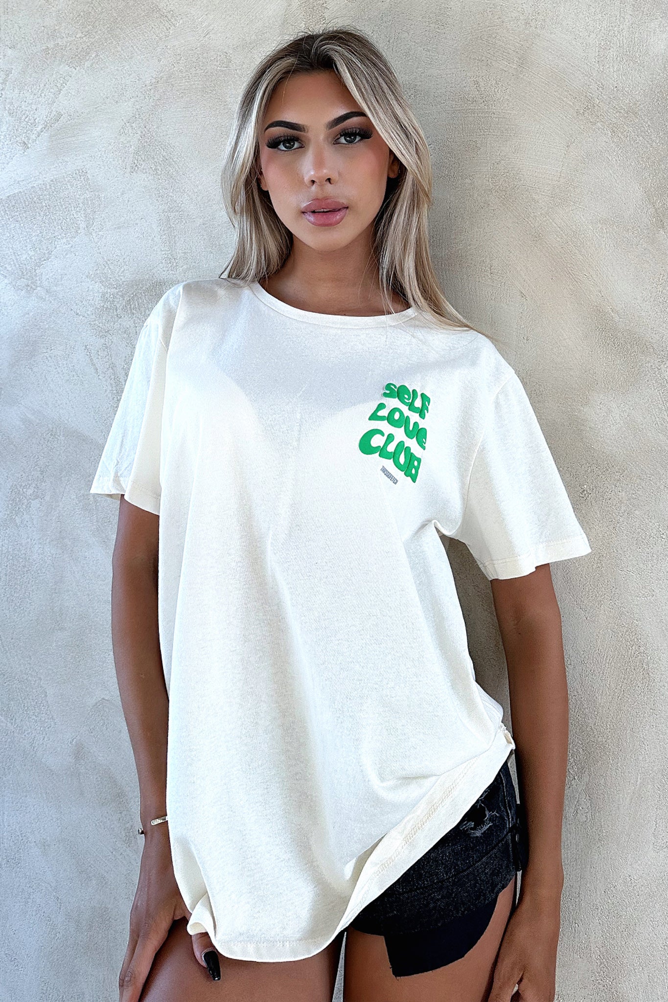 Self Love Tee - Yellow-Coutiqo