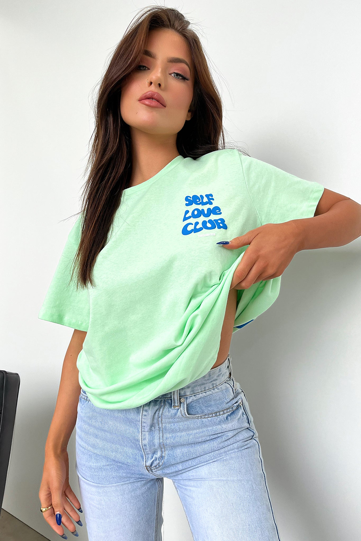 Self Love Tee - Green-Coutiqo