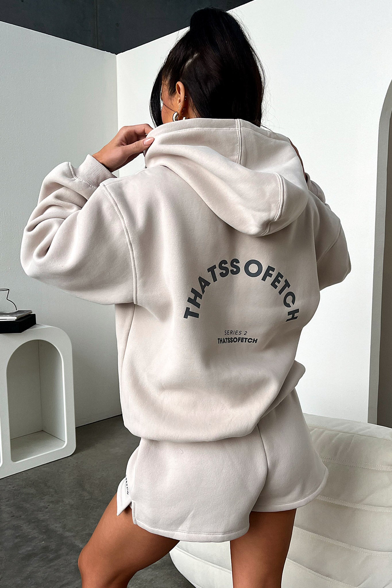 Series 2 Hoodie - Beige-Coutiqo