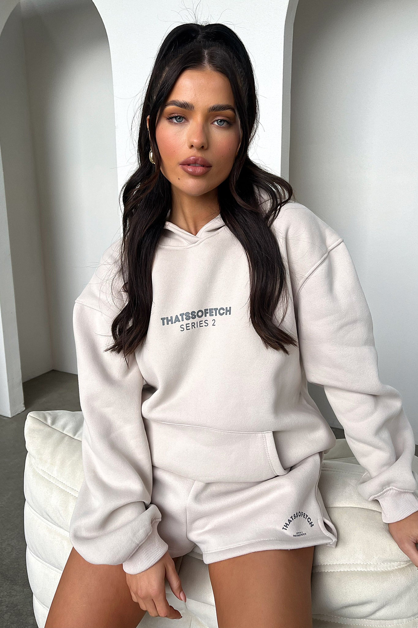 Series 2 Hoodie - Beige-Coutiqo