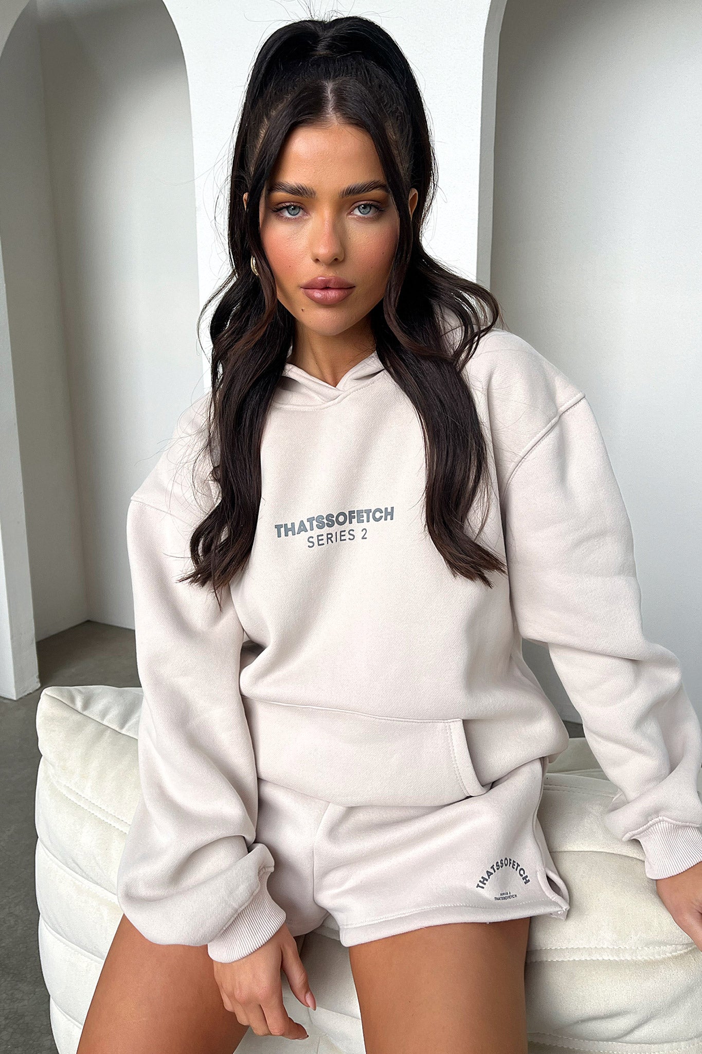 Series 2 Hoodie - Beige-Coutiqo