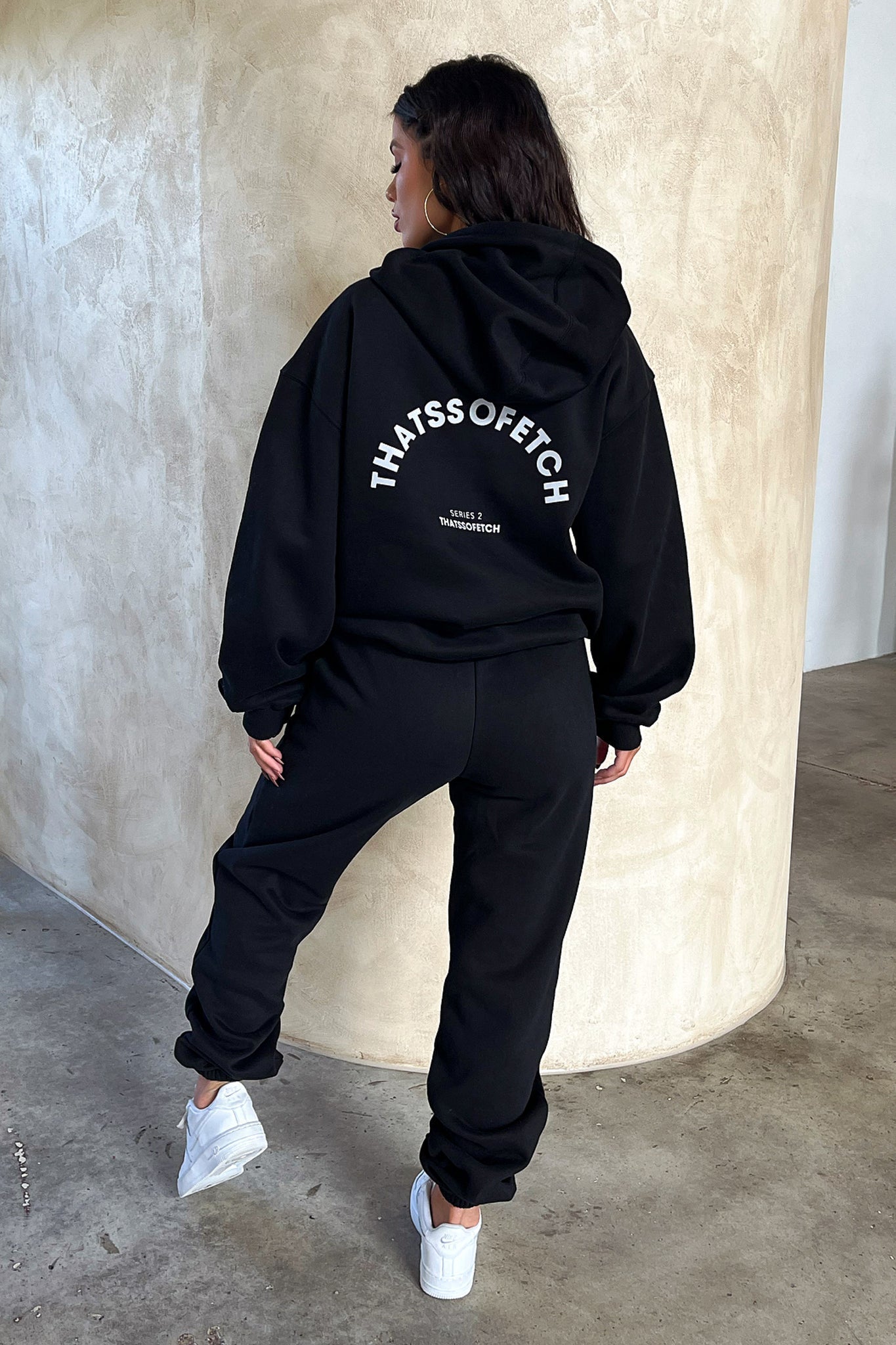Series 2 Sweatpants - Black-Coutiqo