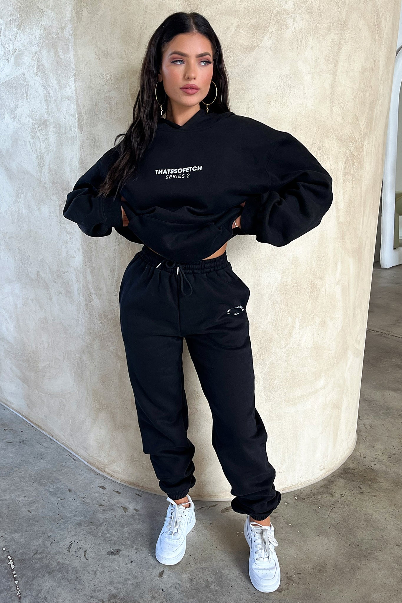 Series 2 Sweatpants - Black-Coutiqo