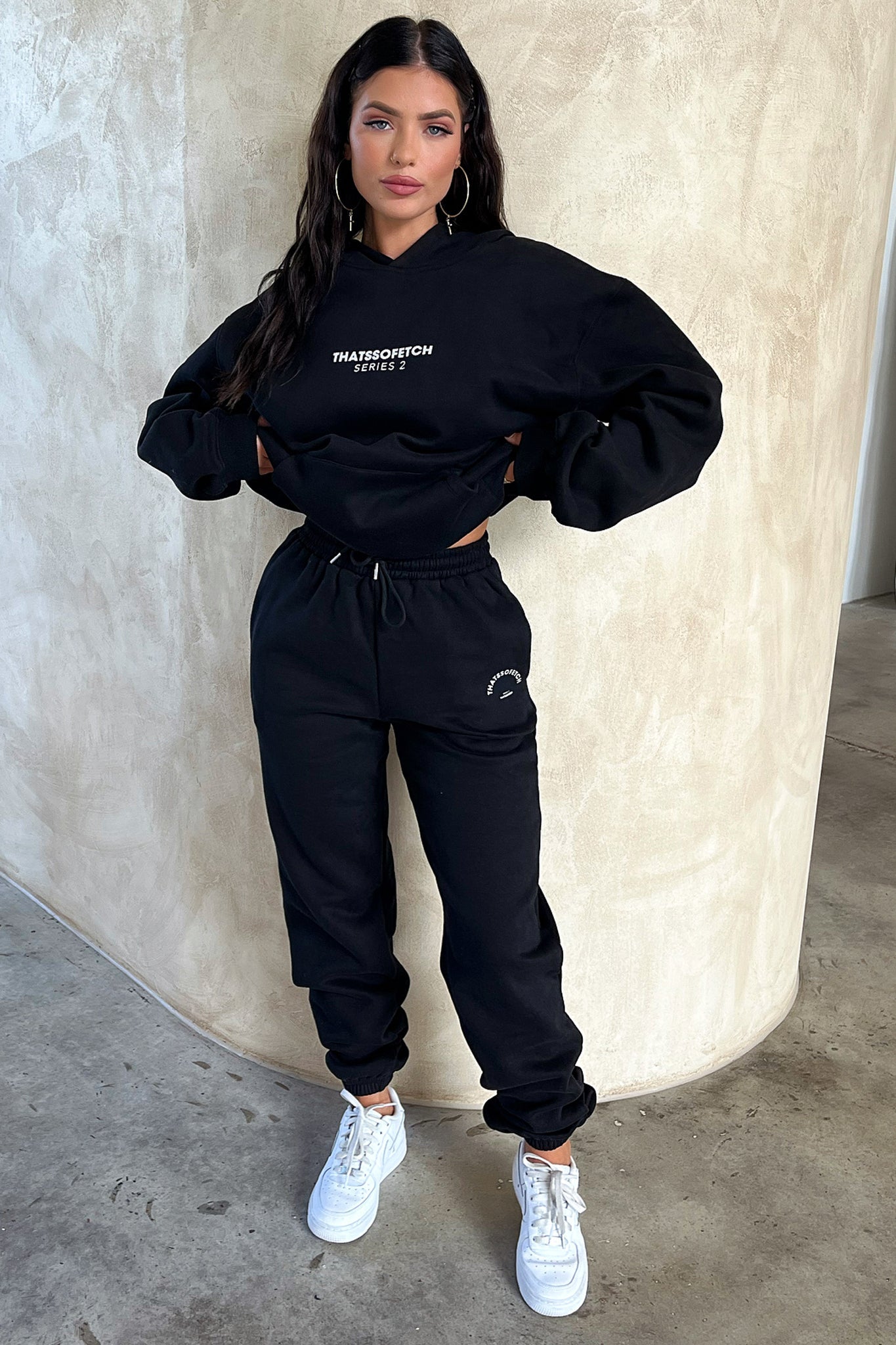 Series 2 Sweatpants - Black-Coutiqo