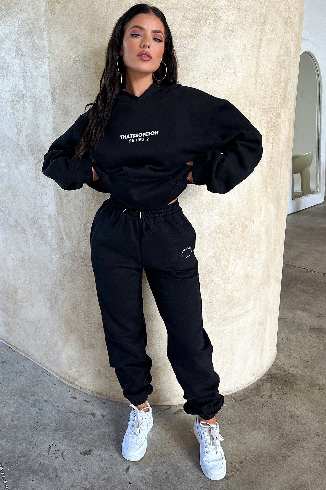Series 2 Sweatpants - Black-Coutiqo