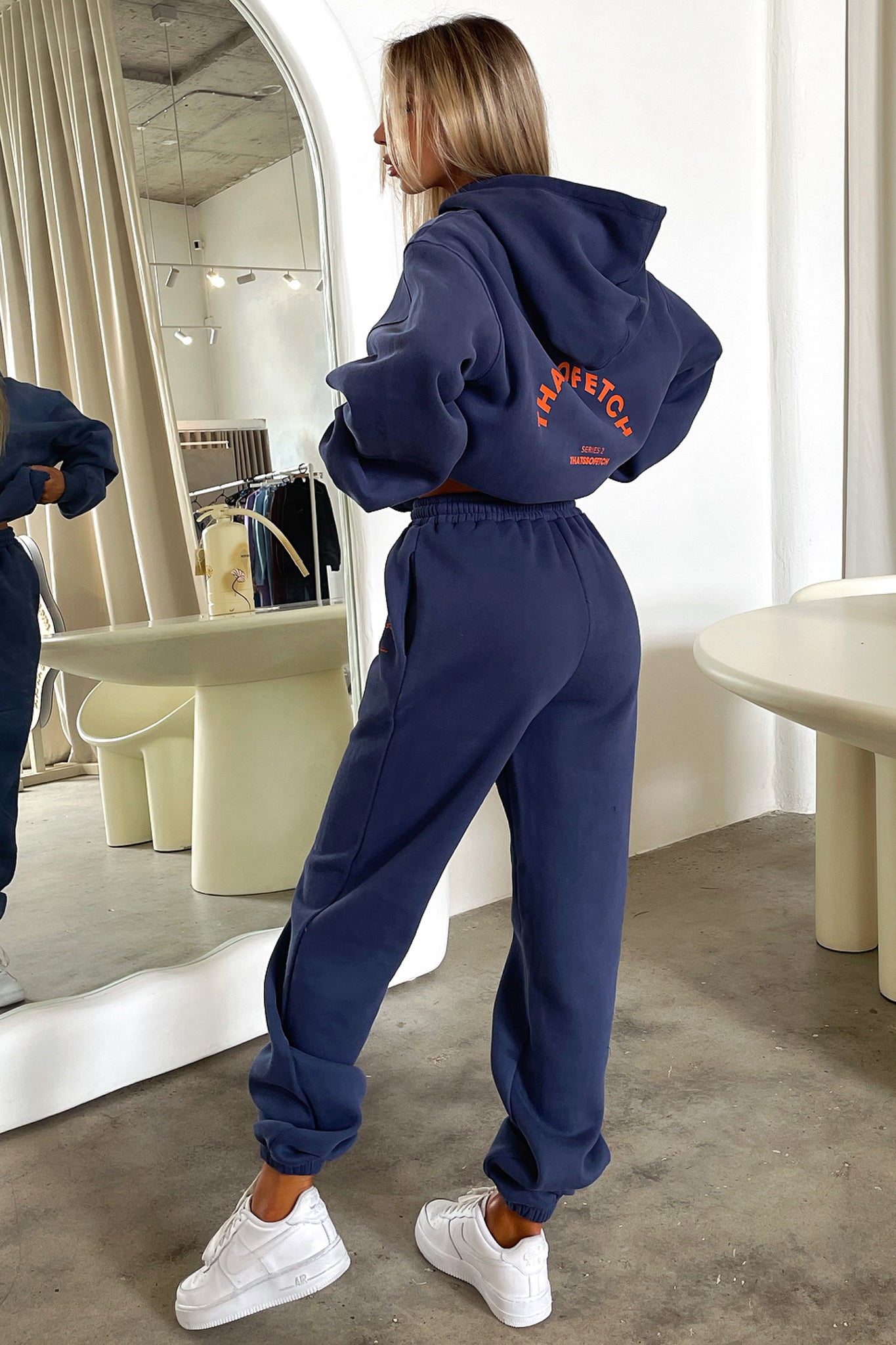 Series 2 Hoodie - Navy-Coutiqo