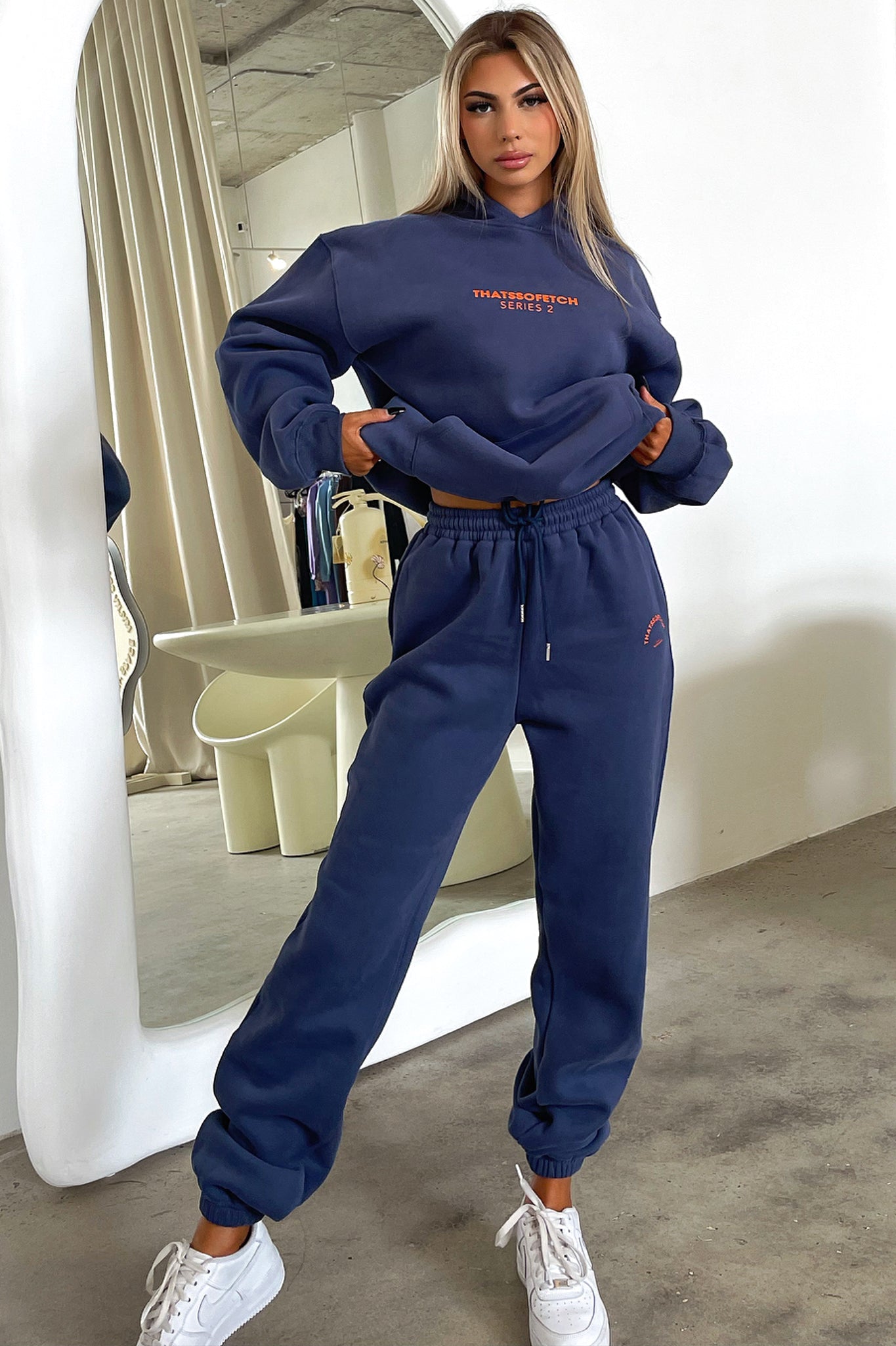 Series 2 Hoodie - Navy-Coutiqo