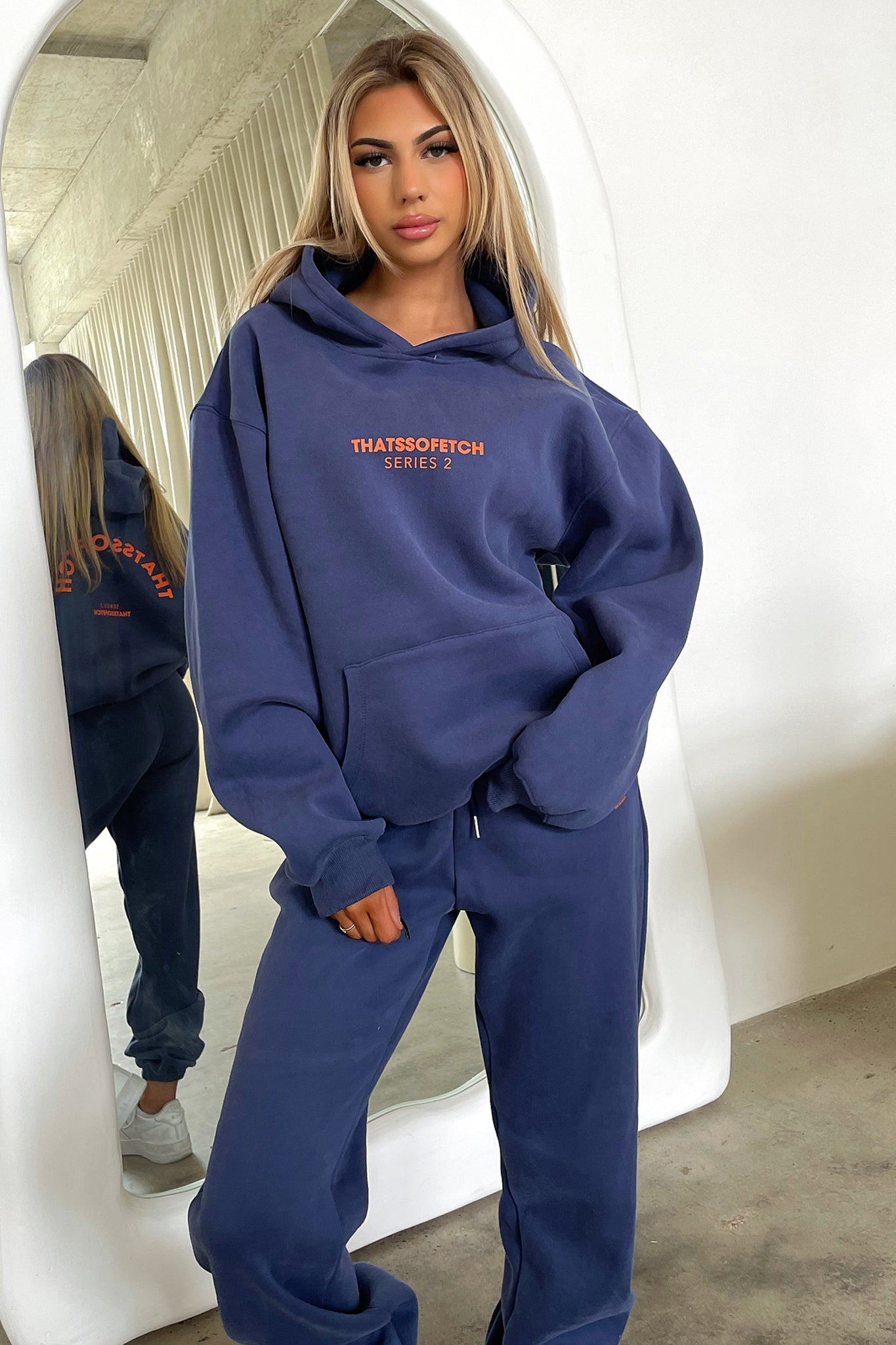 Series 2 Hoodie - Navy-Coutiqo