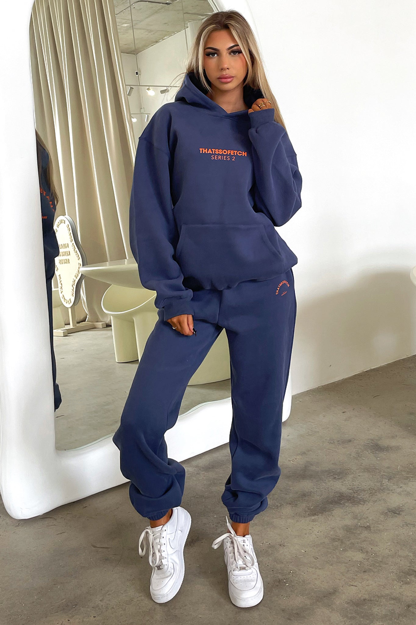 Series 2 Hoodie - Navy-Coutiqo