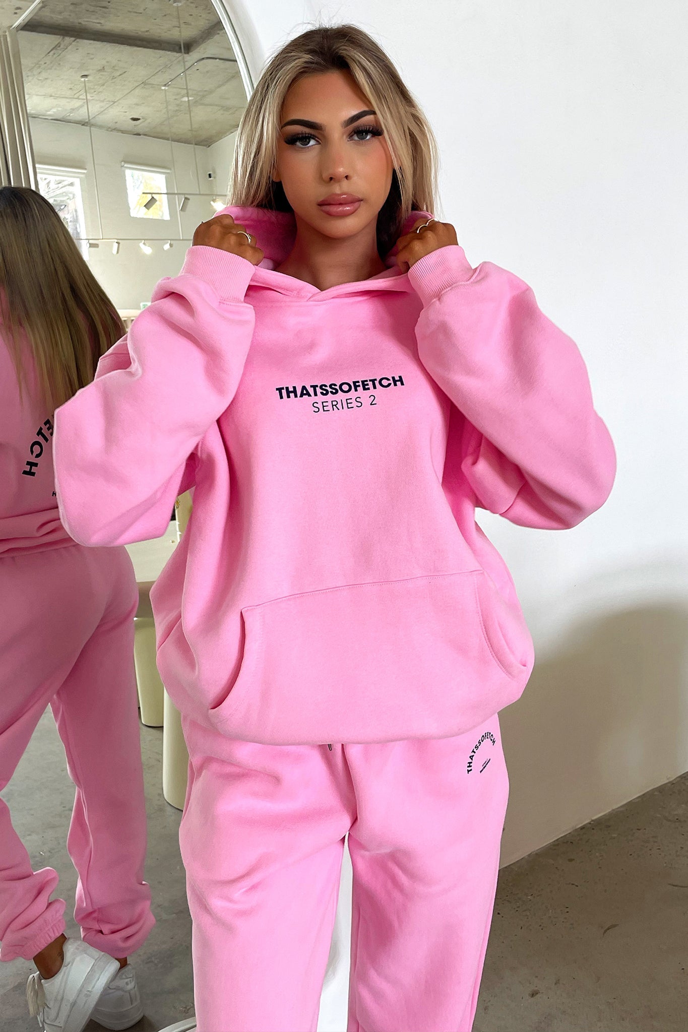 Series 2 Sweatpants - Pink-Coutiqo