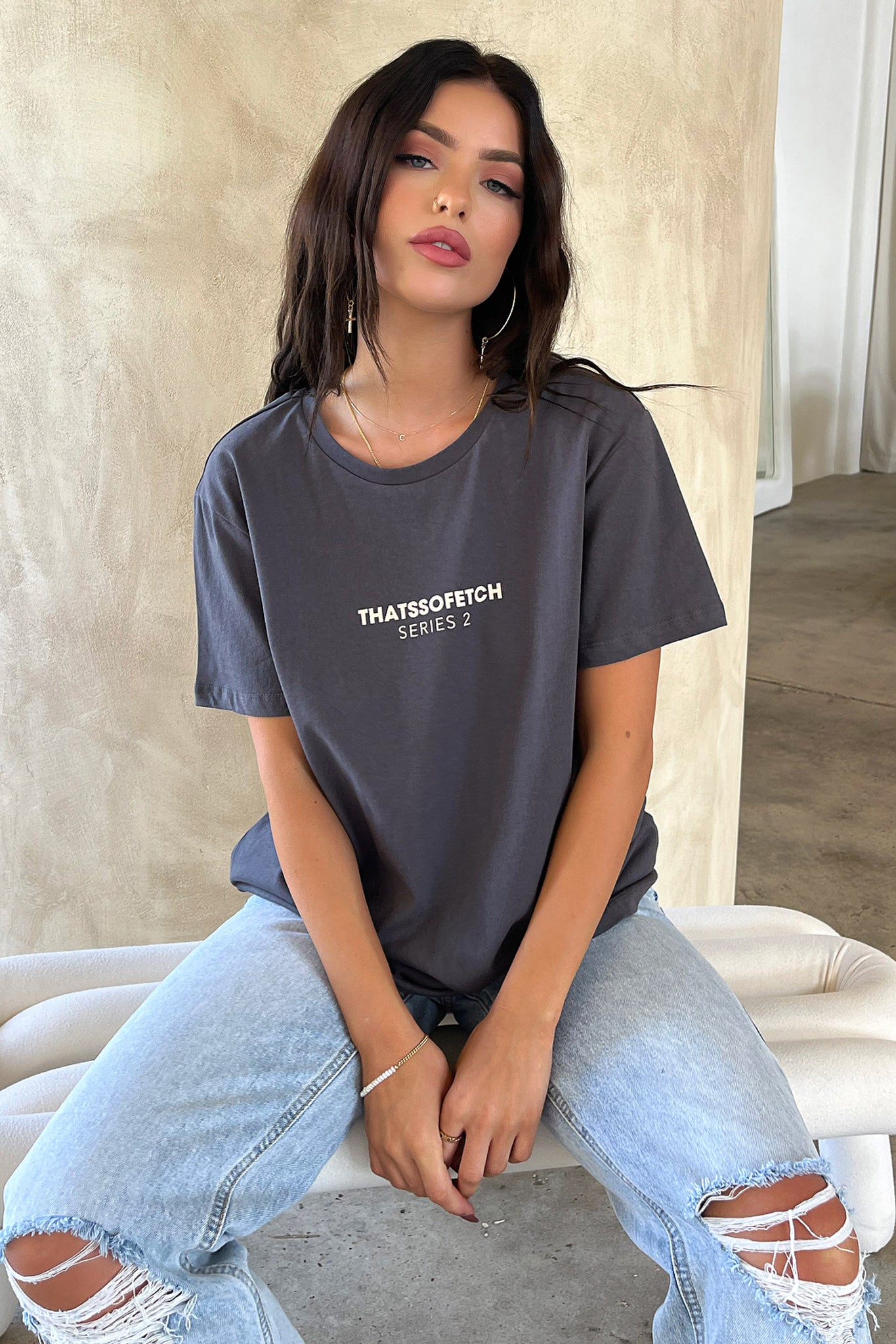 Series 2 Tee - Charcoal-Coutiqo