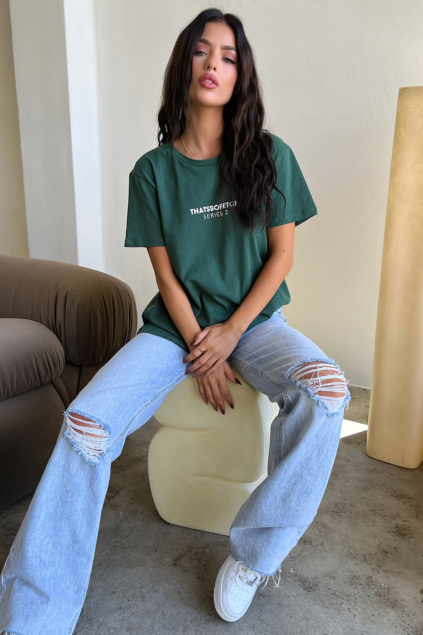 Series 2 Tee - Emerald-Coutiqo