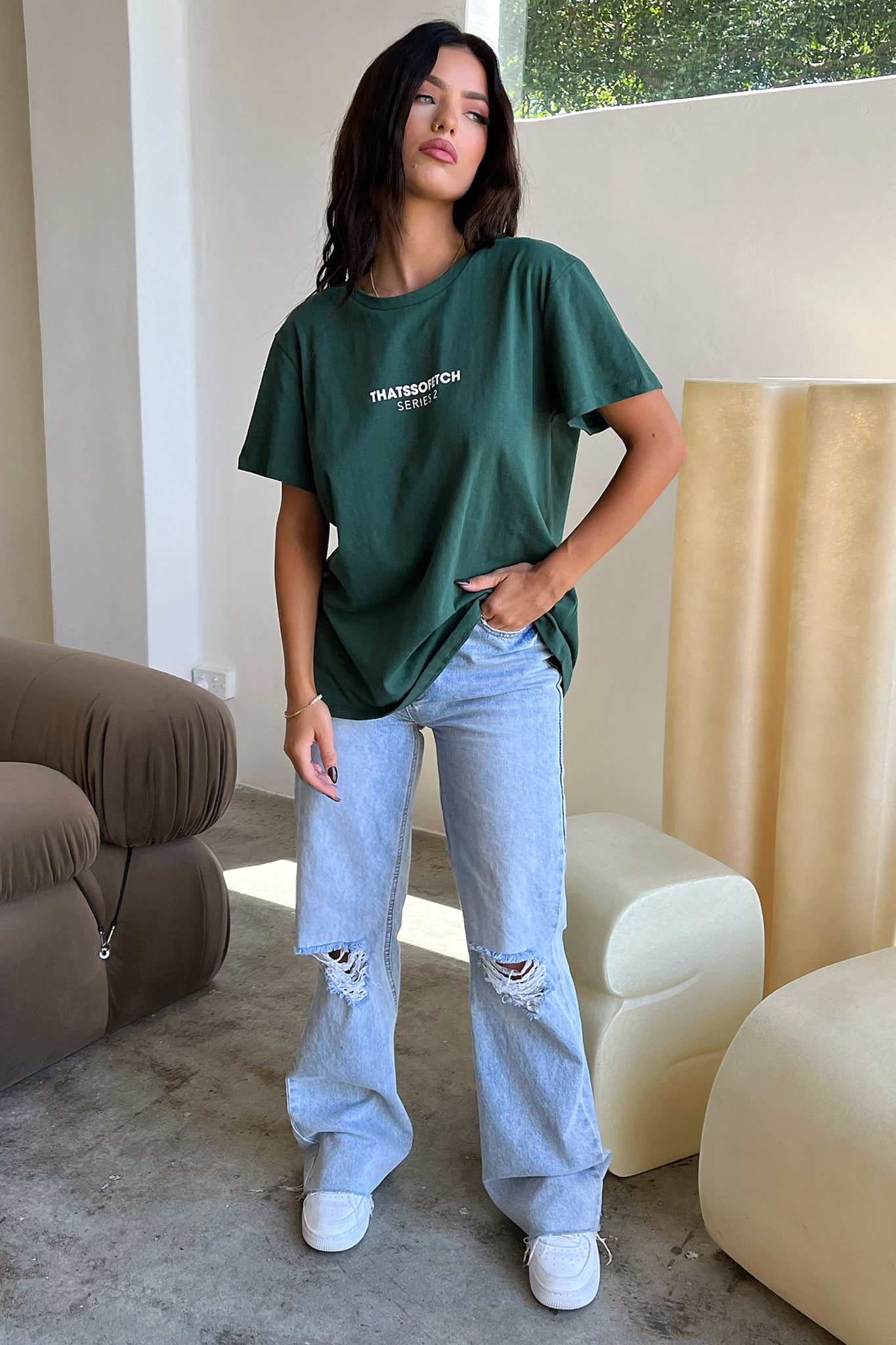 Series 2 Tee - Emerald-Coutiqo