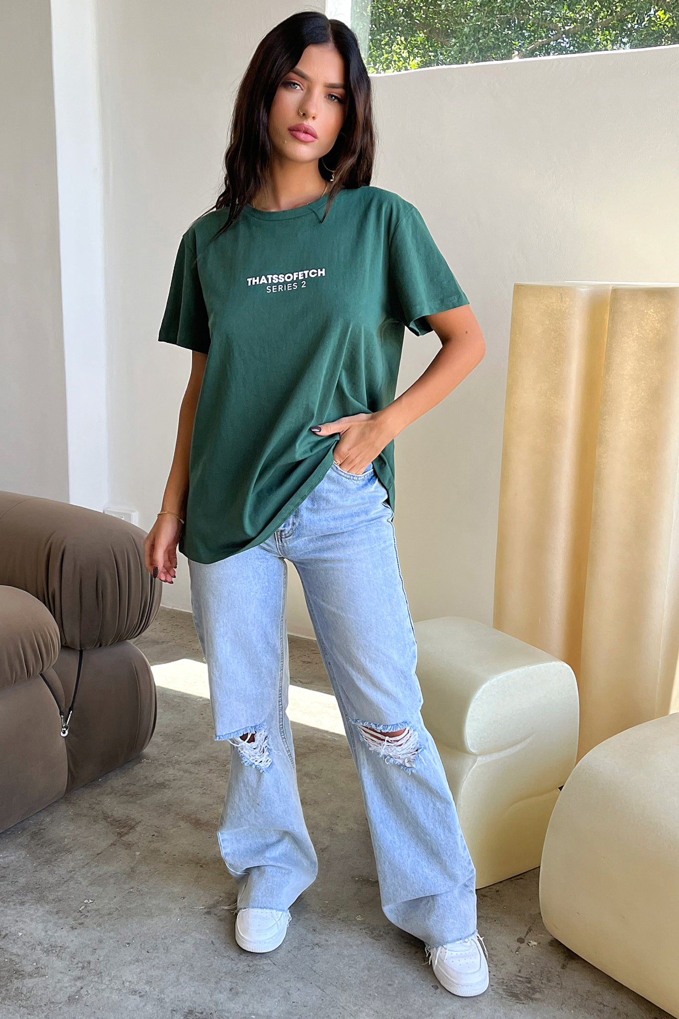 Series 2 Tee - Emerald-Coutiqo