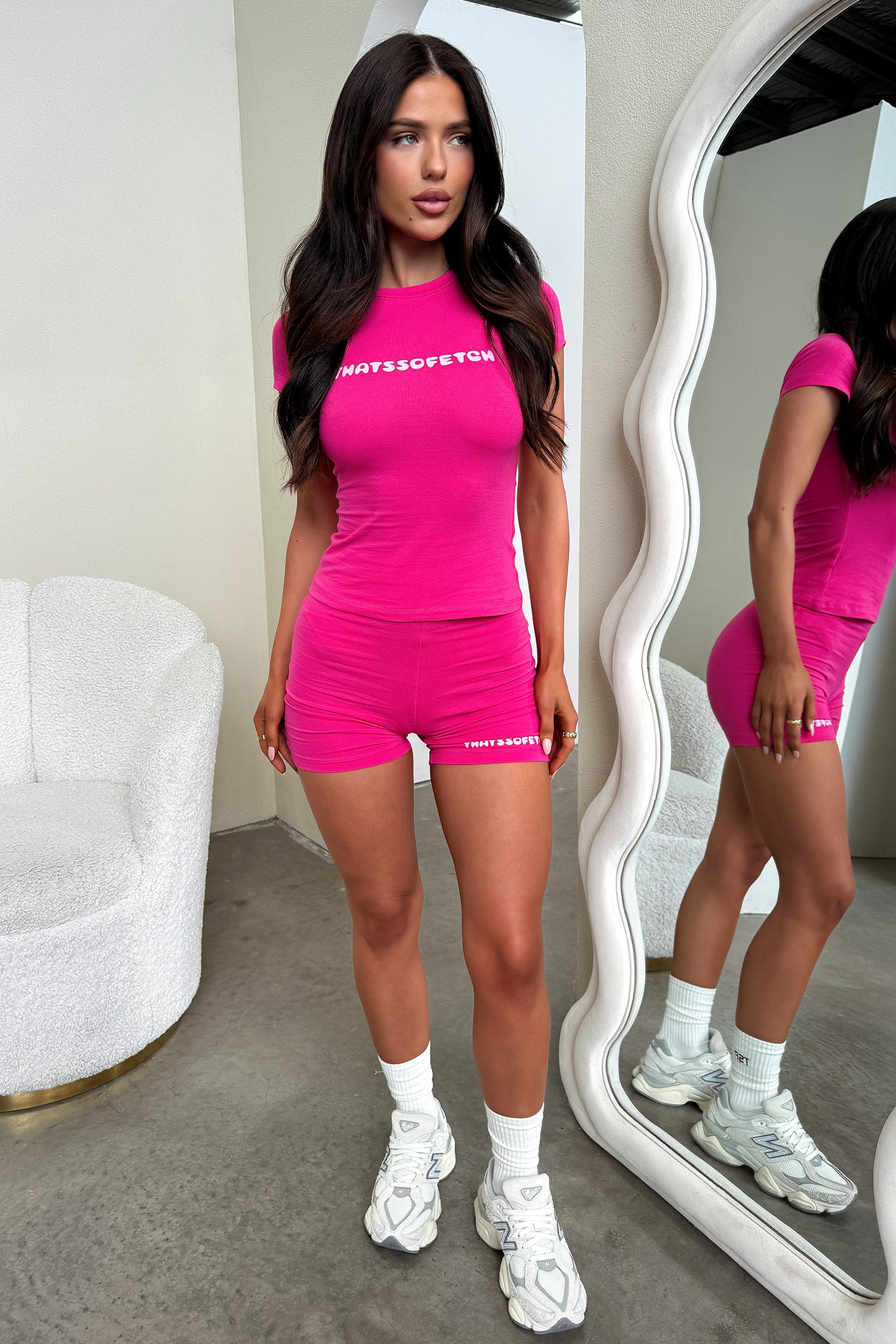 Series 3 Bike Shorts - Hot Pink-Coutiqo