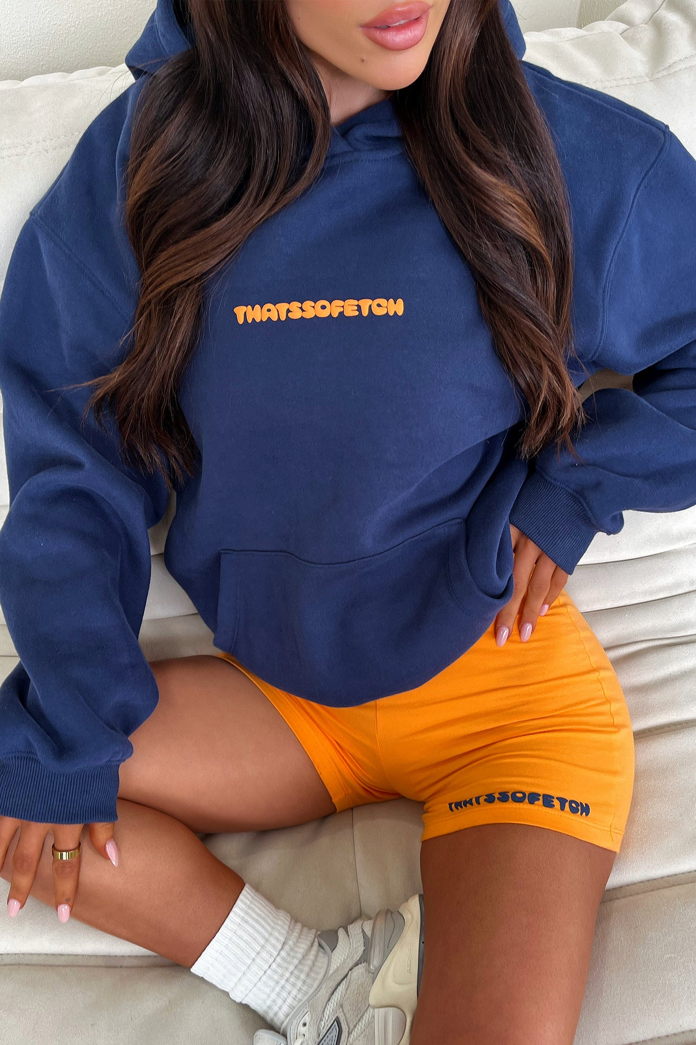 Series 3 Bike Shorts - Orange-Coutiqo