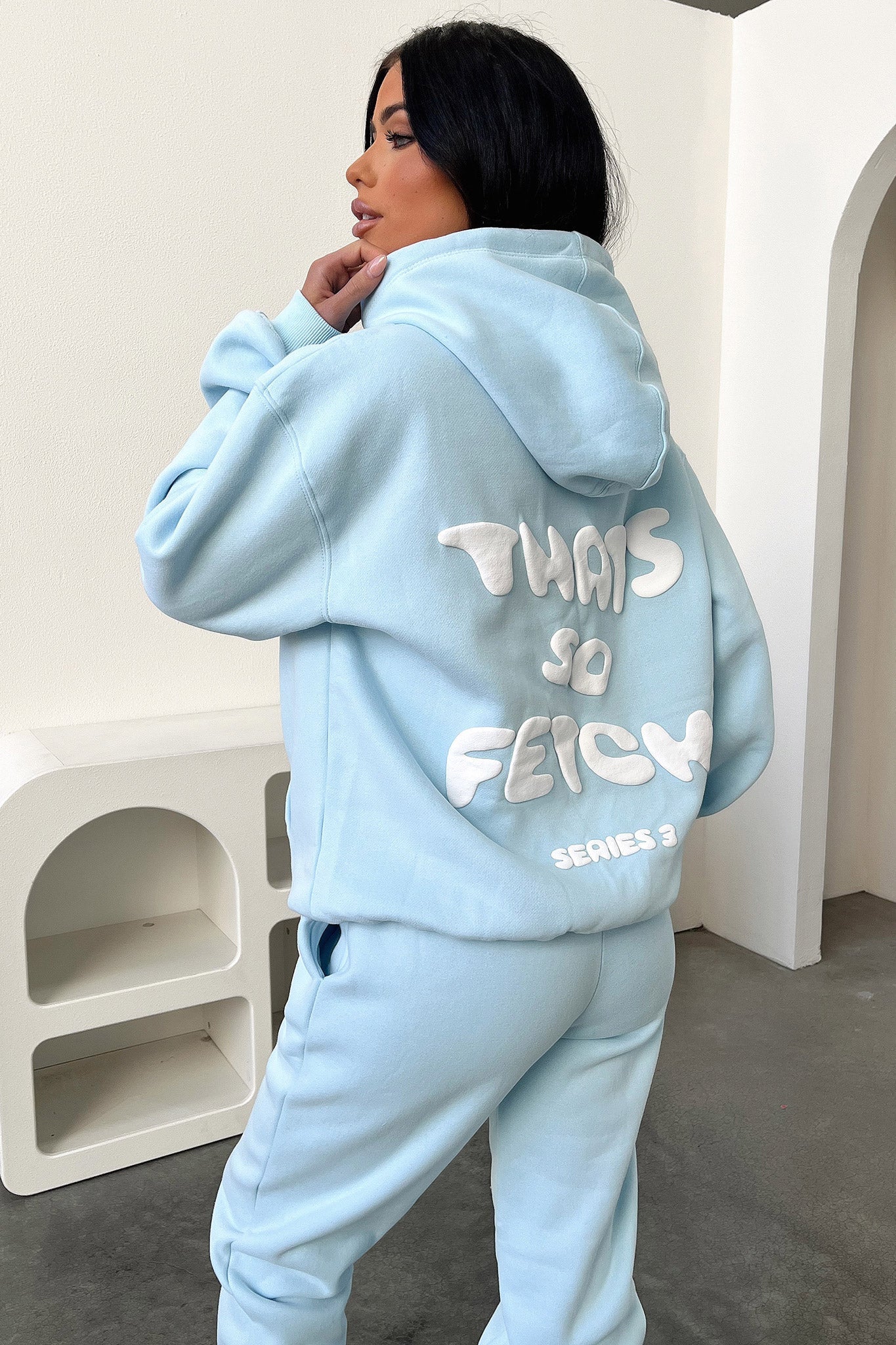 Series 3 Sweatpants - Pale Blue-Coutiqo