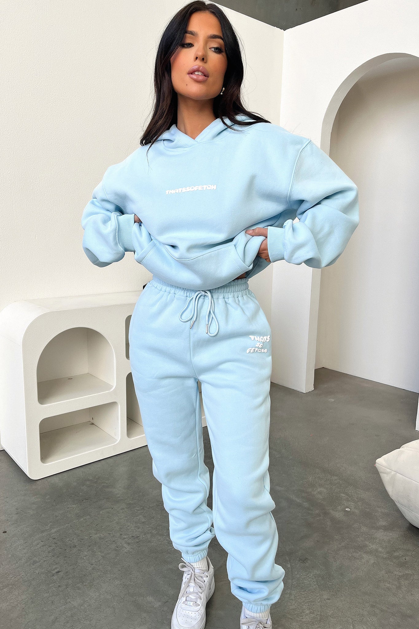Series 3 Sweatpants - Pale Blue-Coutiqo