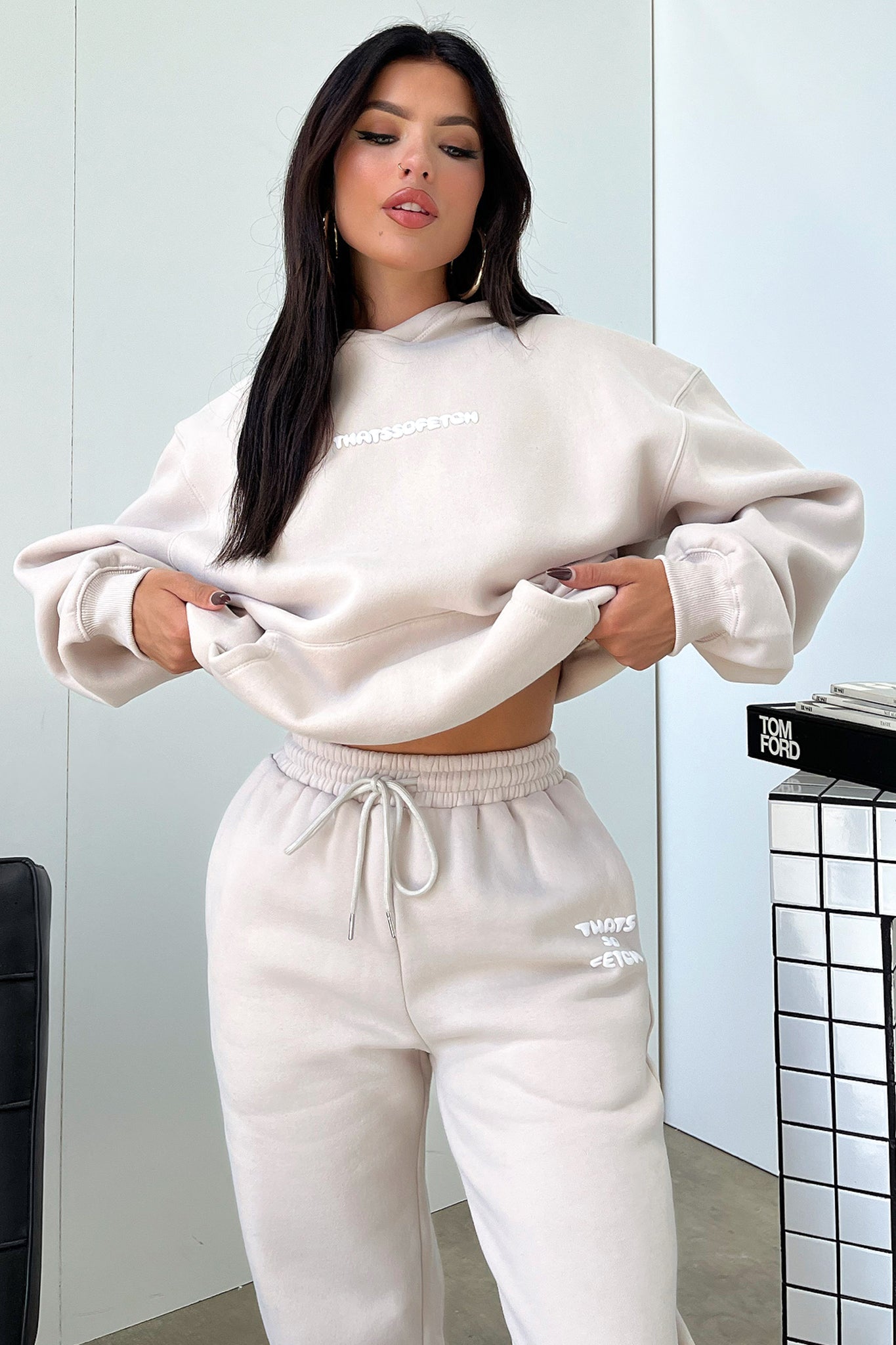 Series 3 Sweatpants - Bone-Coutiqo