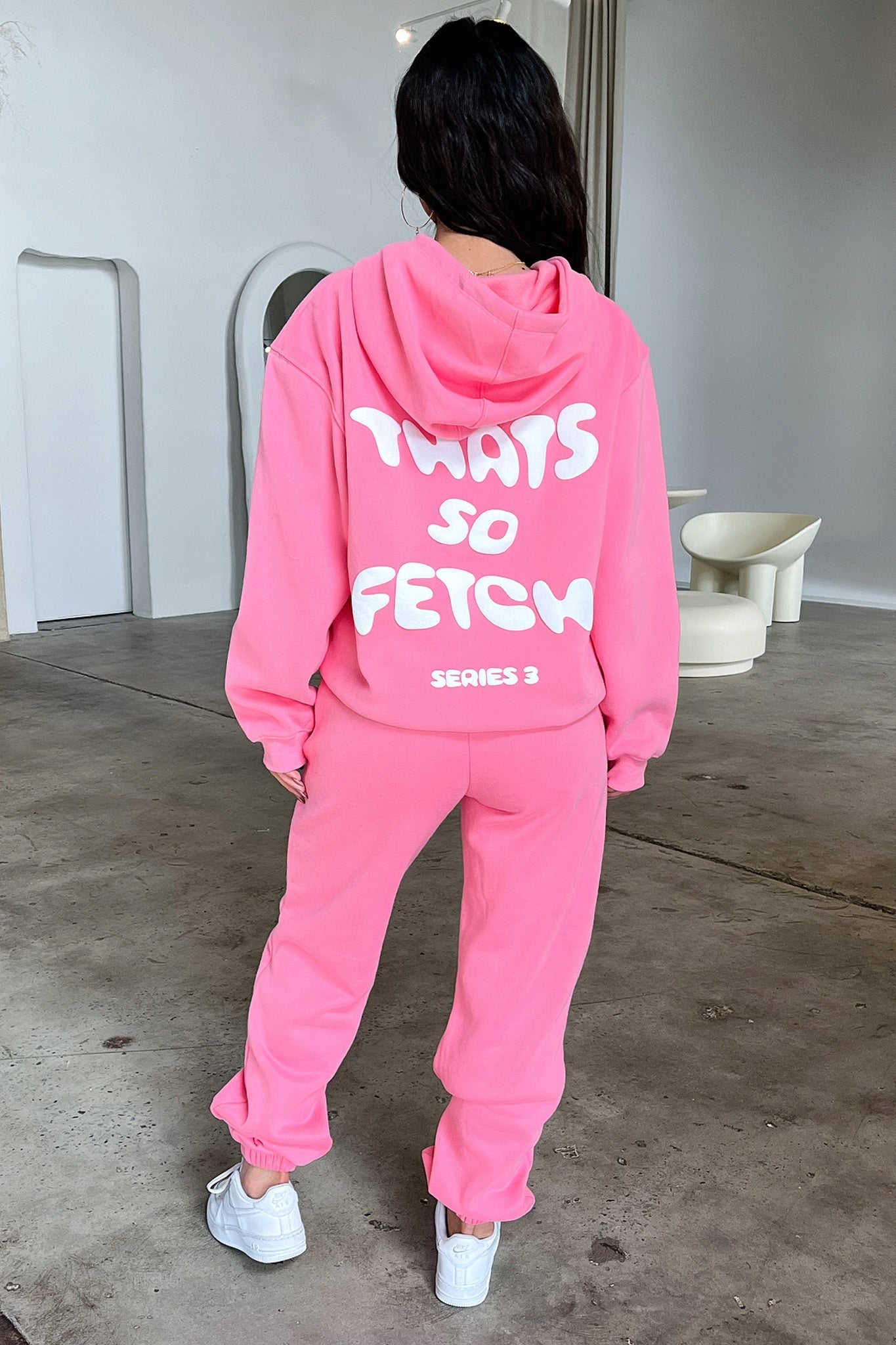 Series 3 Sweatpants - Pink-Coutiqo