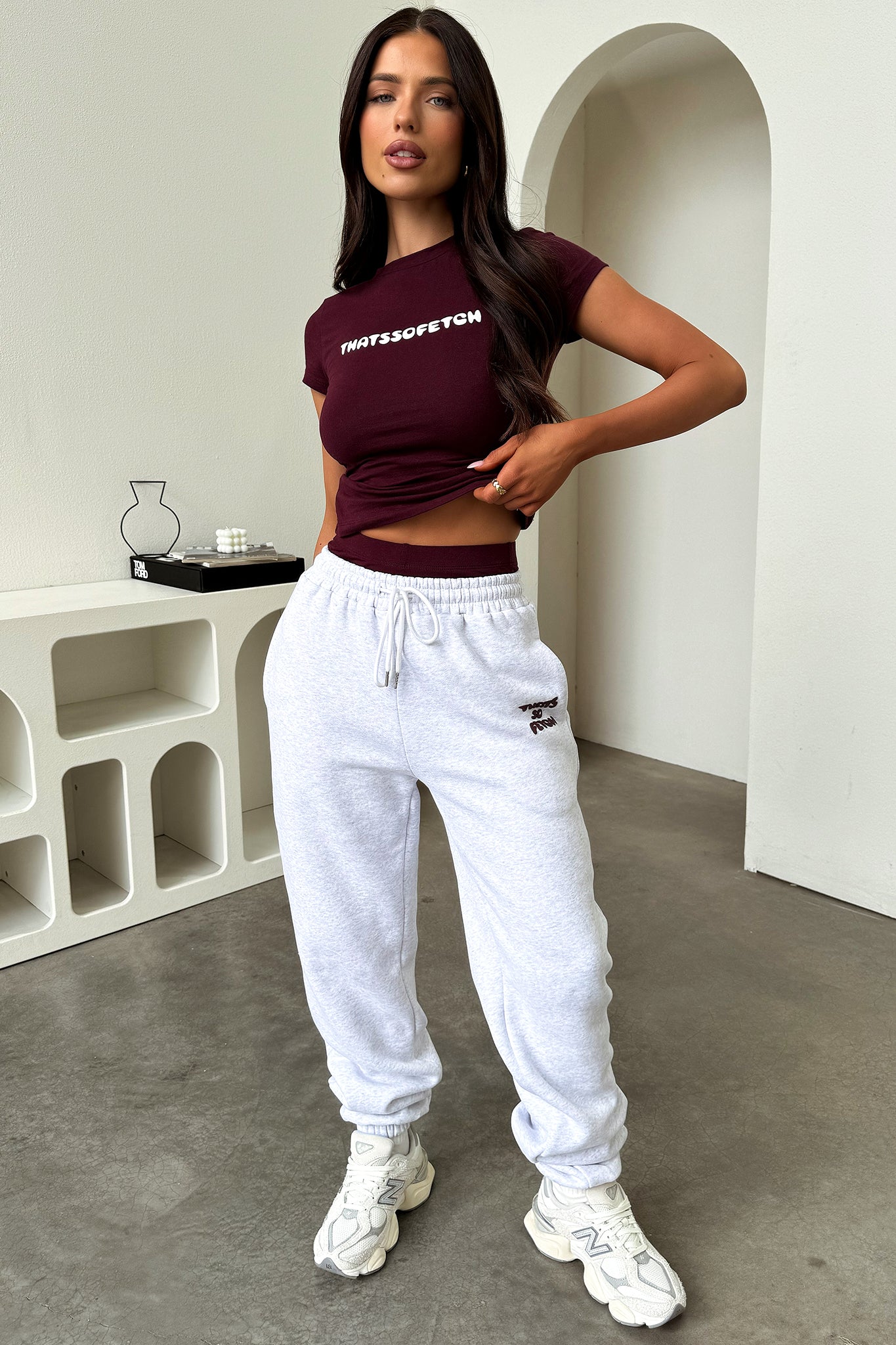 Series 3 Tee - Burgundy-Coutiqo