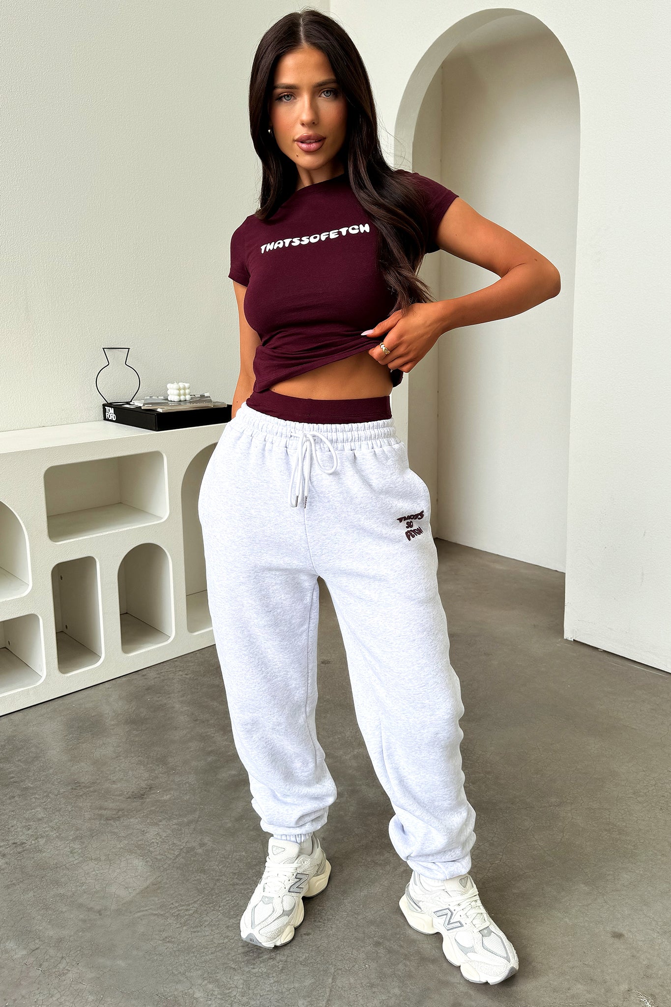 Series 3 Tee - Burgundy-Coutiqo