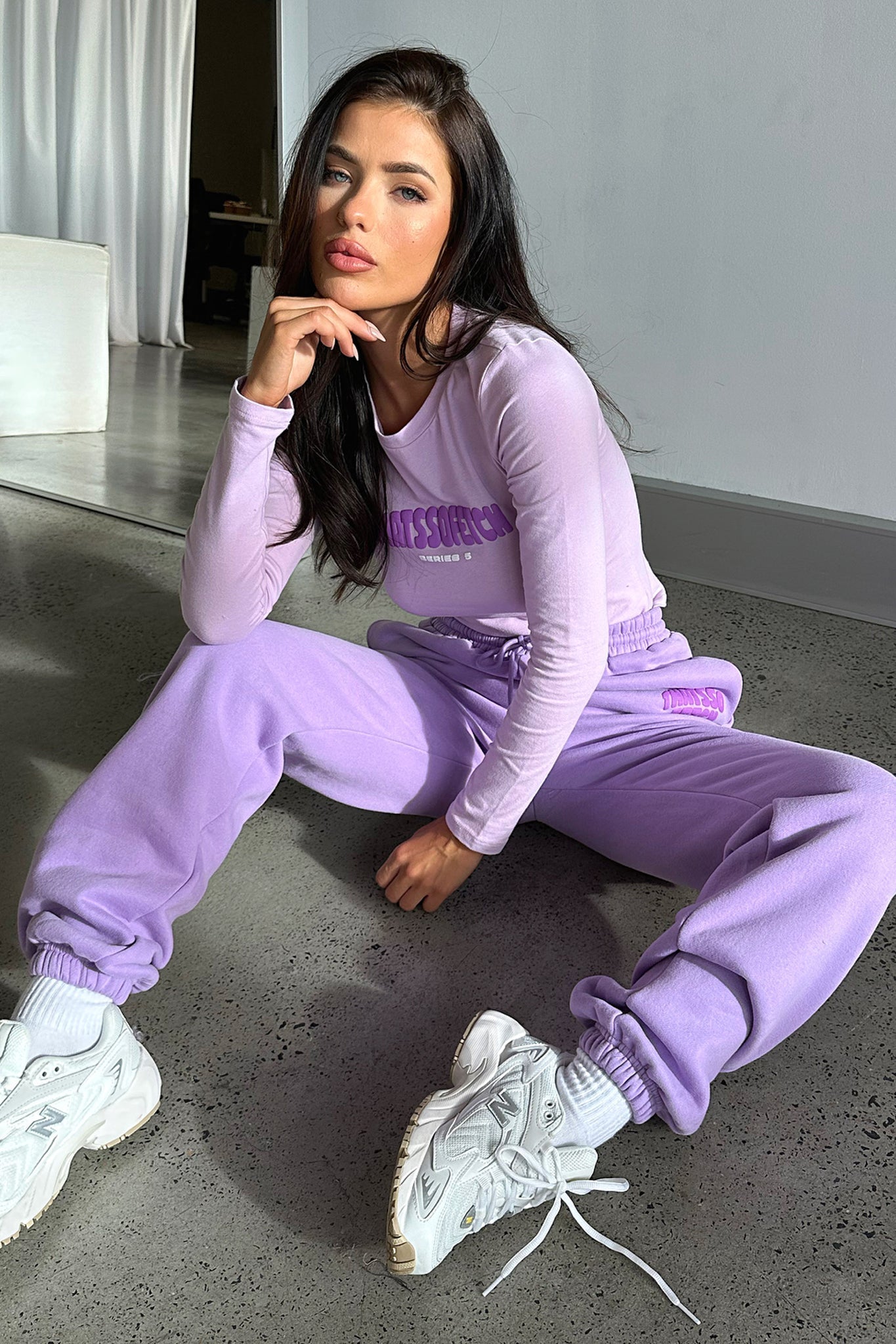 Series 5 Sweatpants - Lilac-Coutiqo