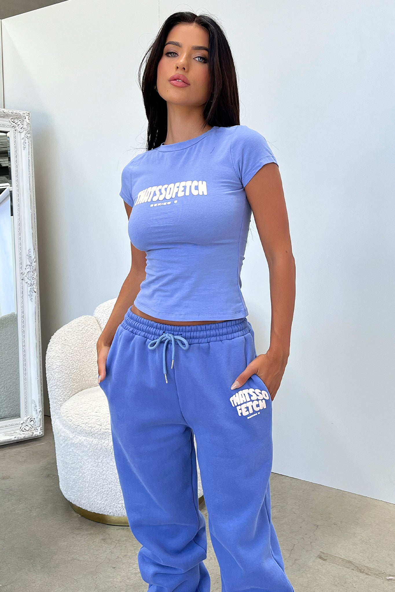 Series 5 Sweatpants - Blue-Coutiqo