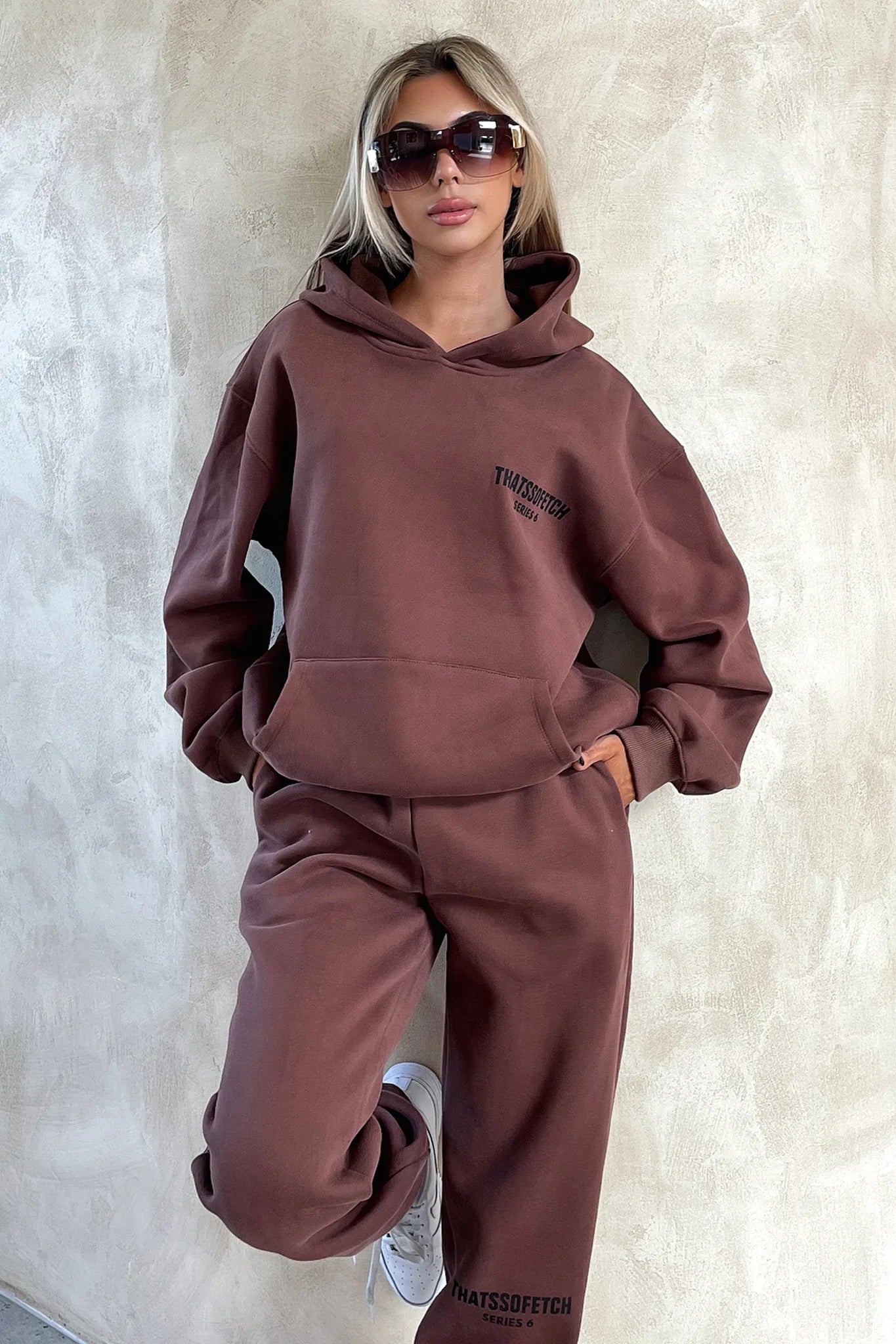 Series 6 Hoodie - Brown-Coutiqo
