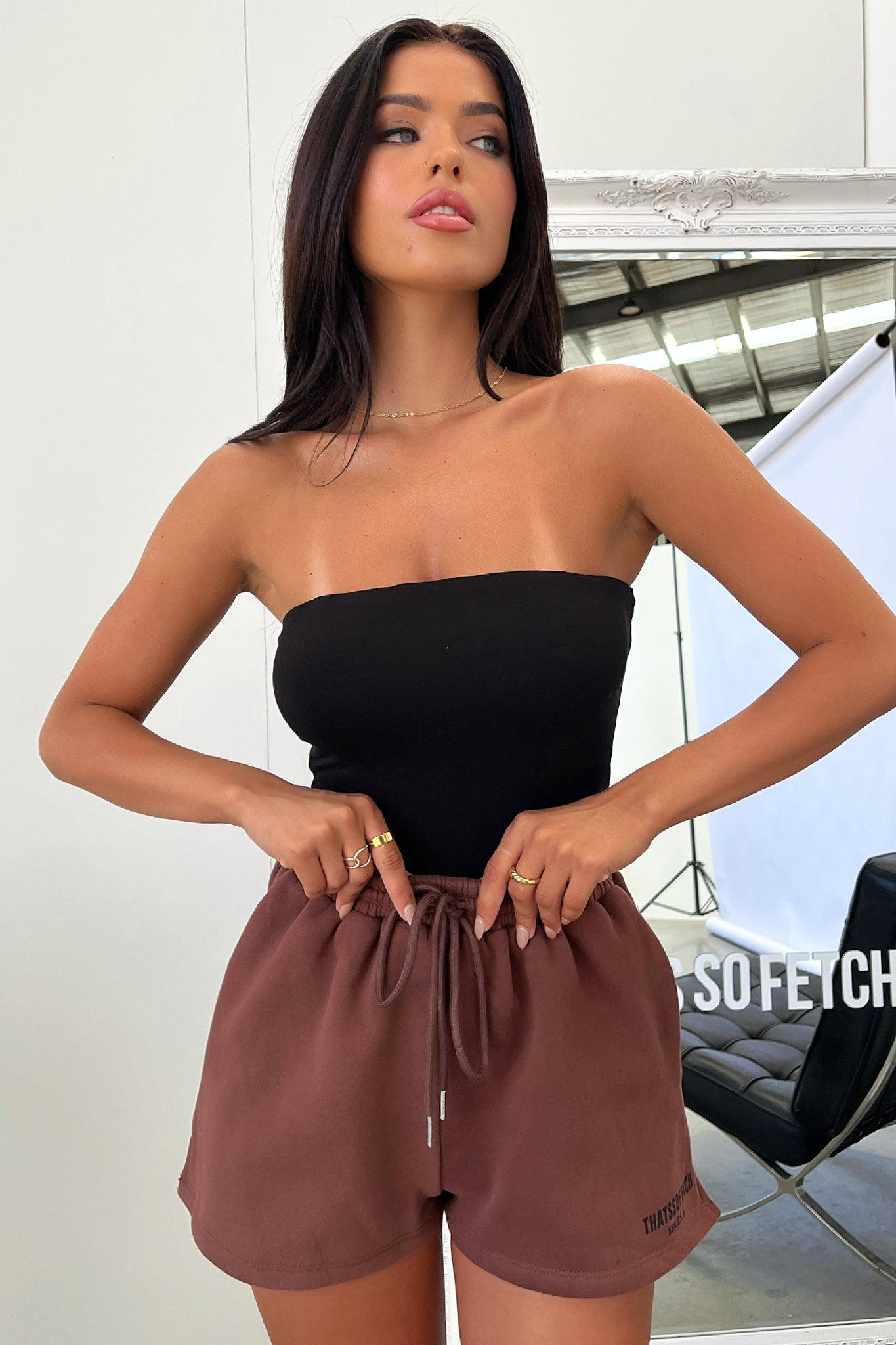 Series 6 Shorts - Brown-Coutiqo