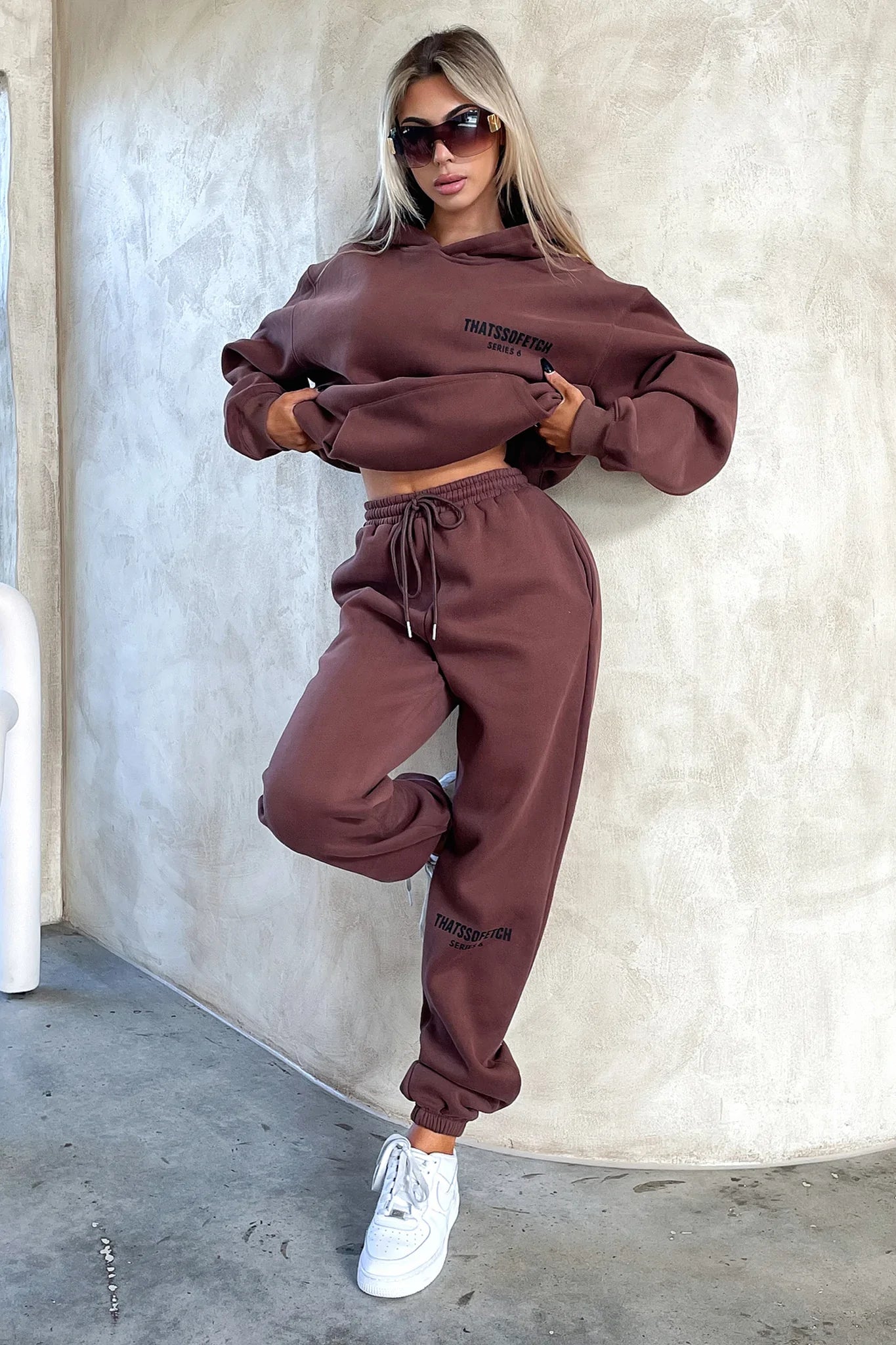 Series 6 Hoodie - Brown-Coutiqo